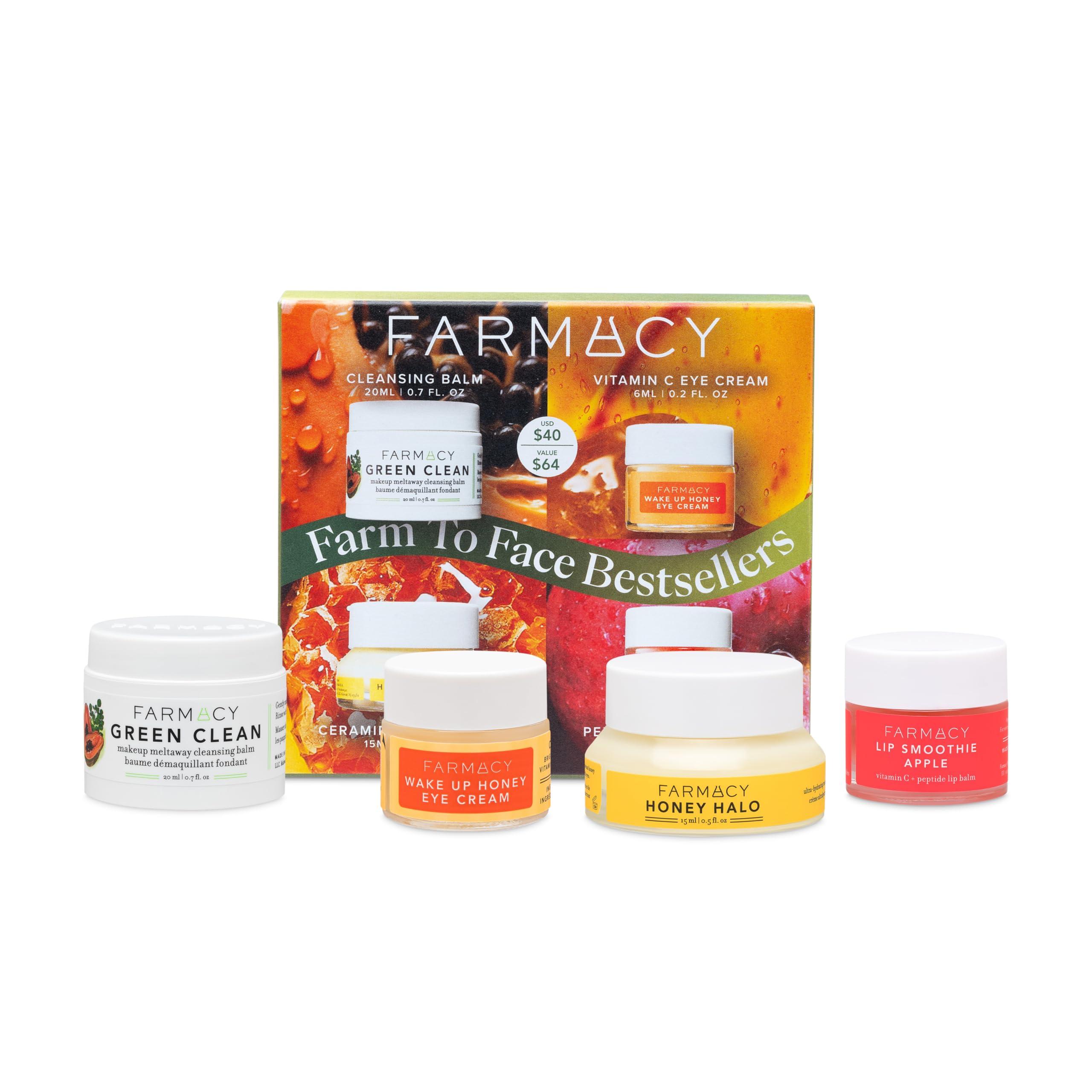 Farmacy Bestsellers Skin Care Set - Includes Green Clean - Product Imagery