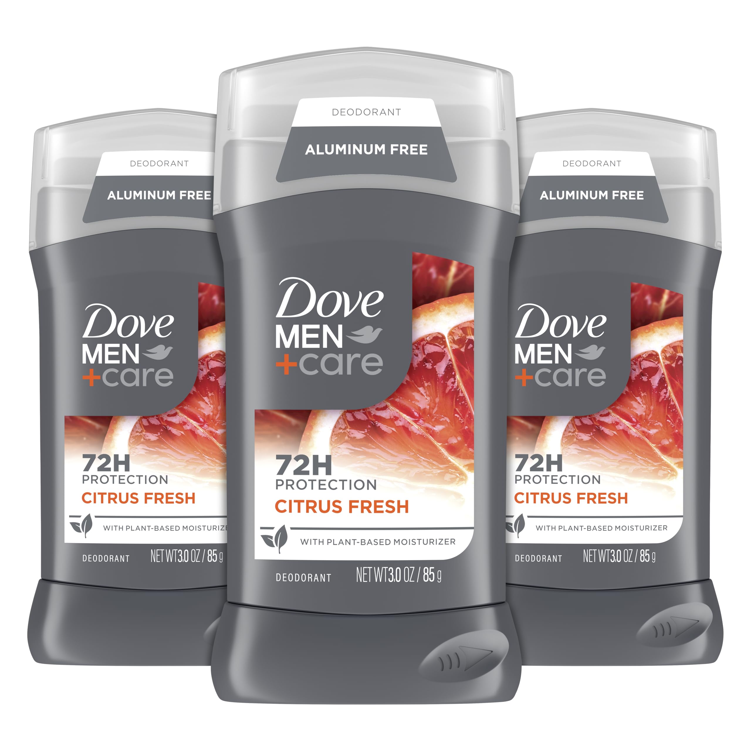 DOVE MEN + CARE Deodorant for Men 3 Pack Summer Citrus Deodorant 3 oz