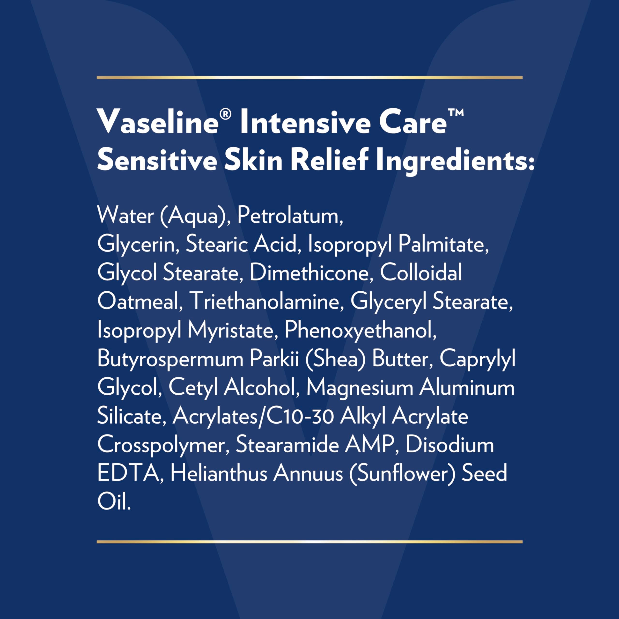 Vaseline Intensive Care™ Body Lotion Sensitive Skin Relief 20.3oz 4ct