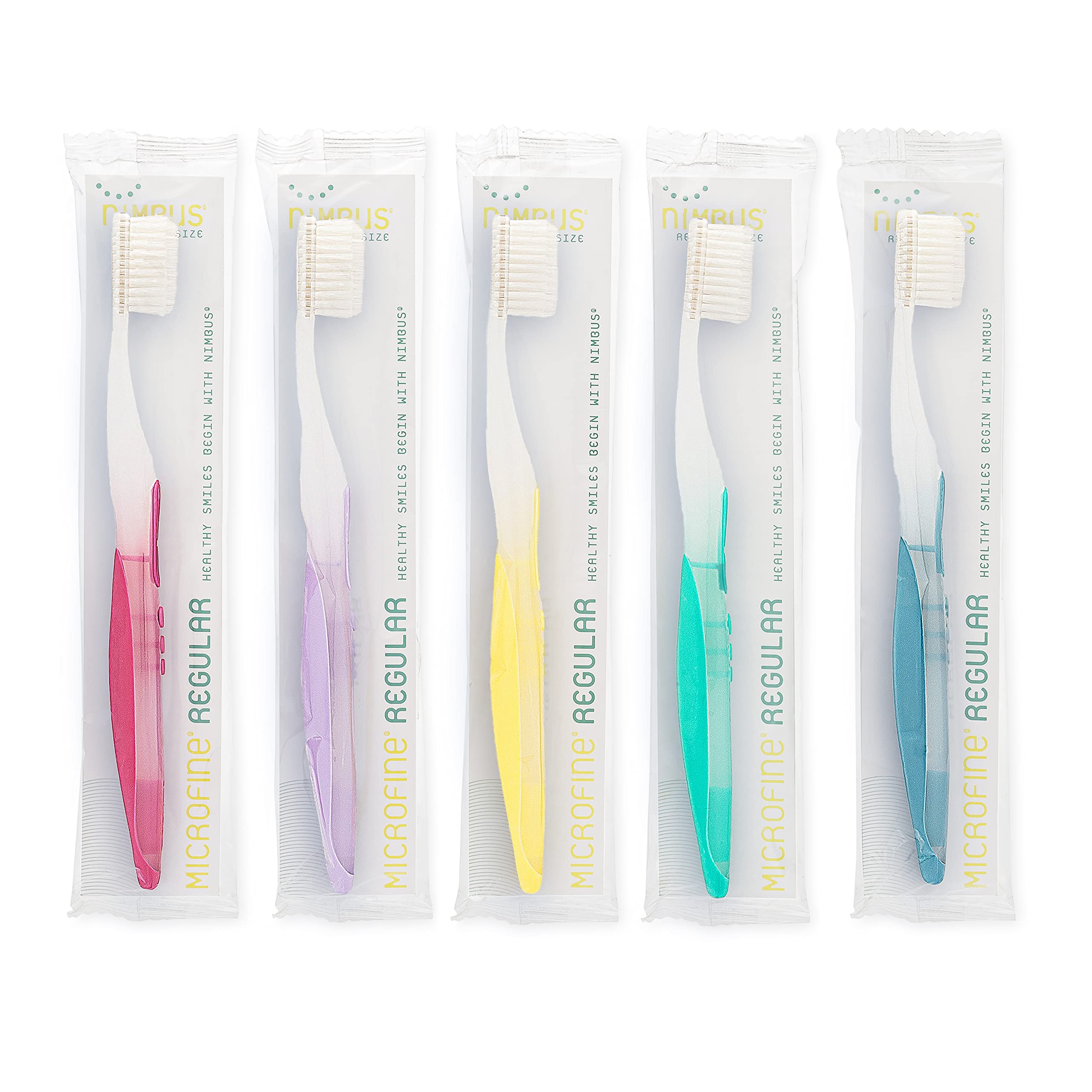 NIMBUS Extra Soft Toothbrushes (Regular Head) Periodontist - Product Imagery