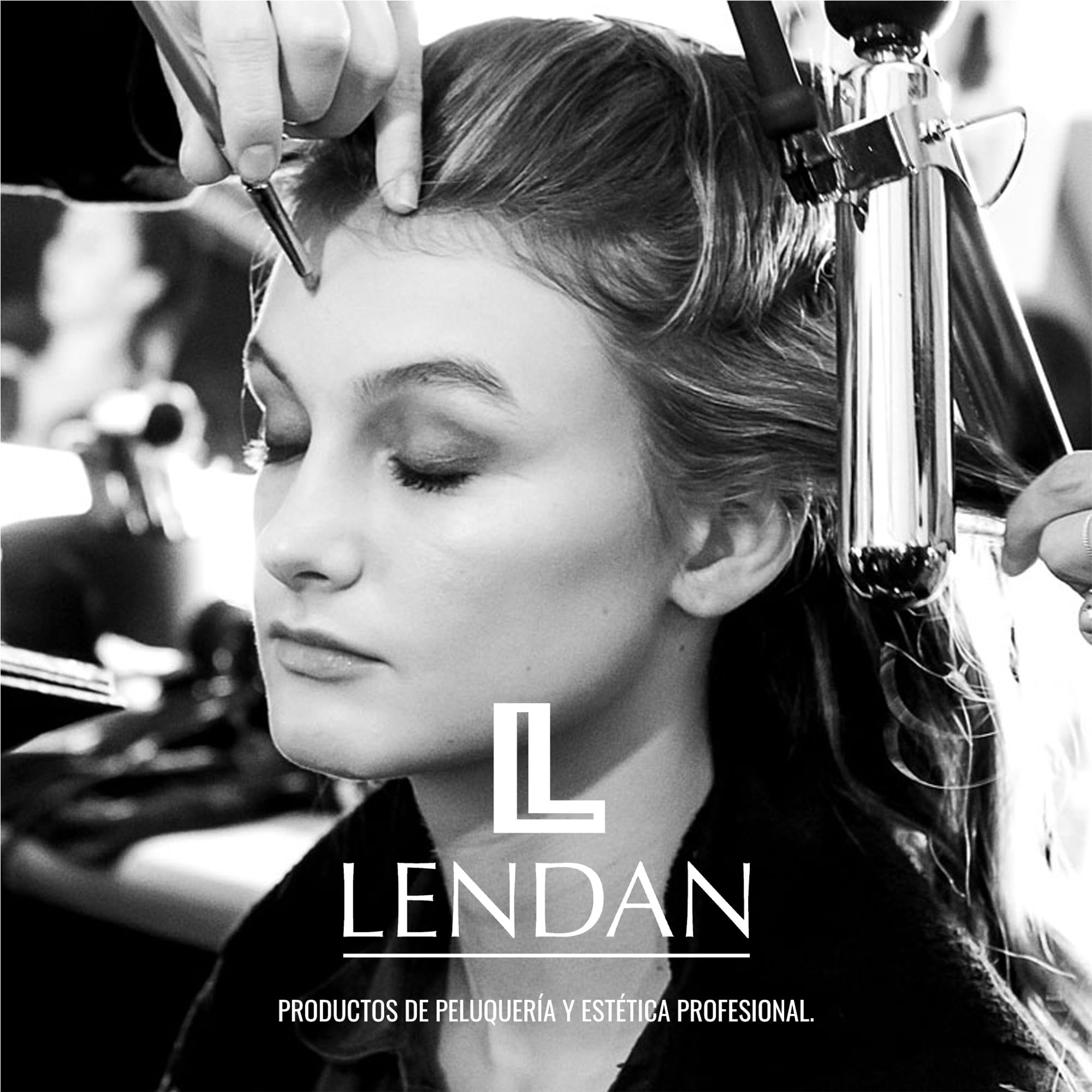 Lendan Next Liss Age sulfate-free shampoo with hydrolyzed keratin for pre-straightening maintenance in 300 ml bottle.
