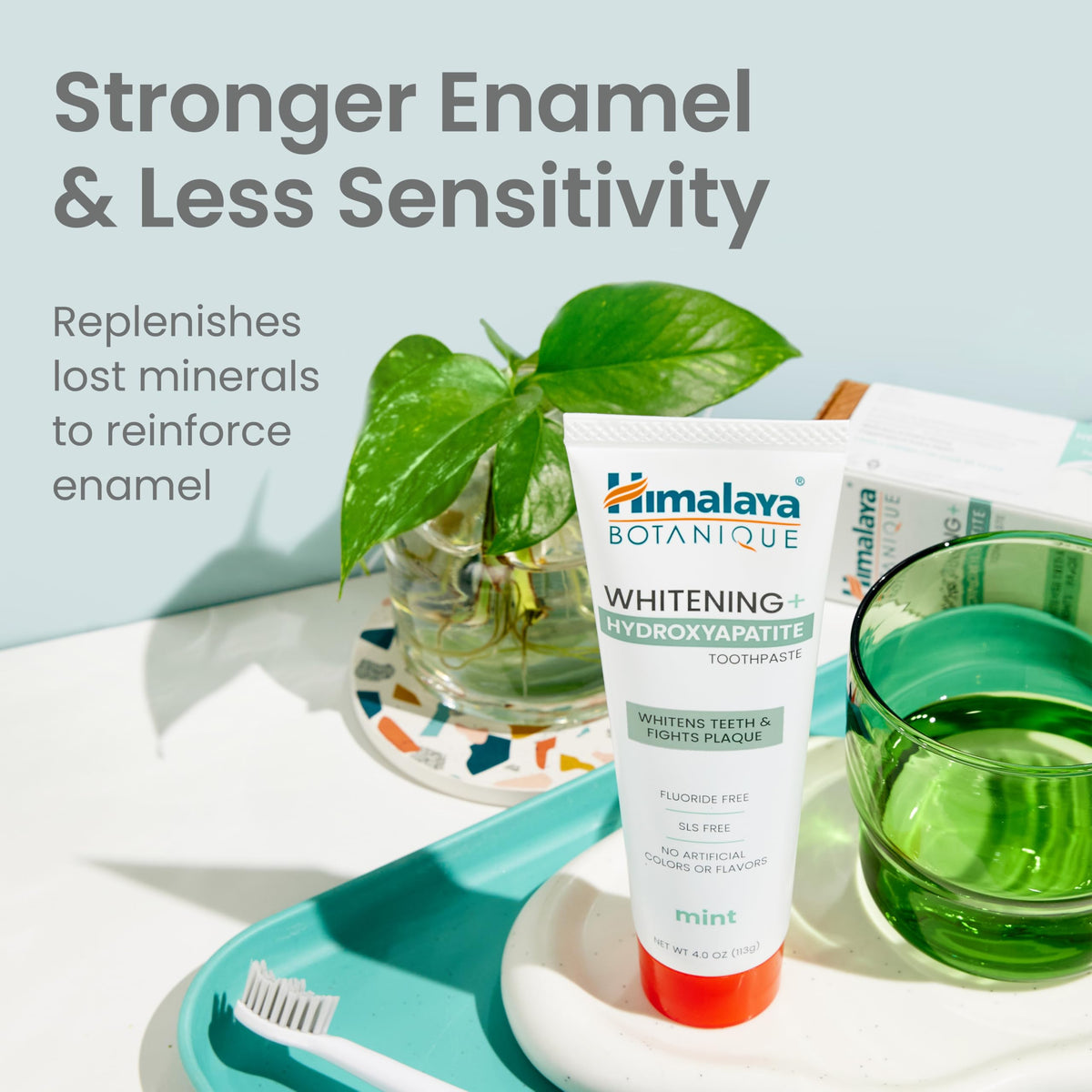 Himalaya Botanique Whitening Nano Hydroxyapatite Toothpaste - Himalaya Official Imagery - 4