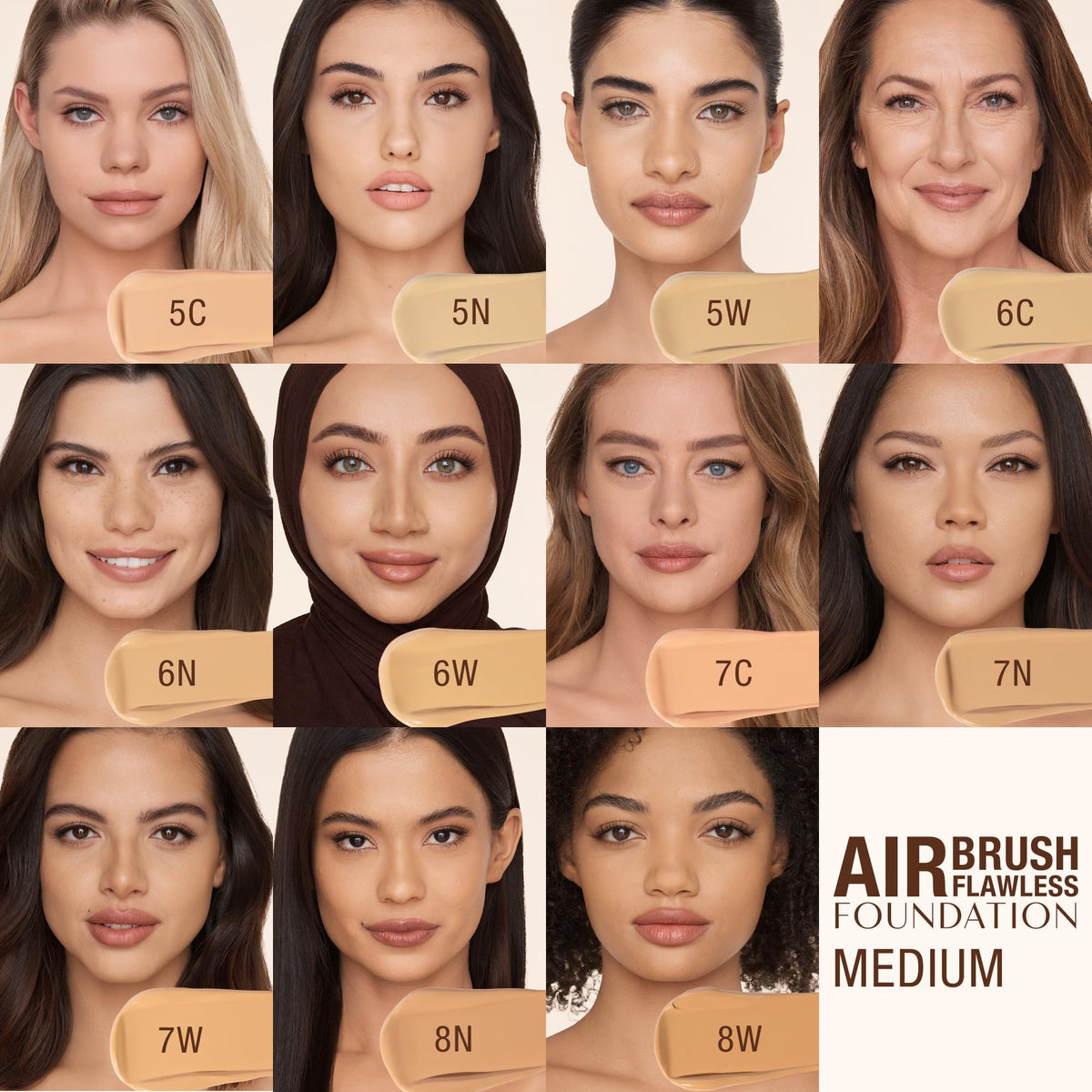 Charlotte Tilbury Airbrush Flawless Matte Foundation - Premium Selection Official Imagery - 6