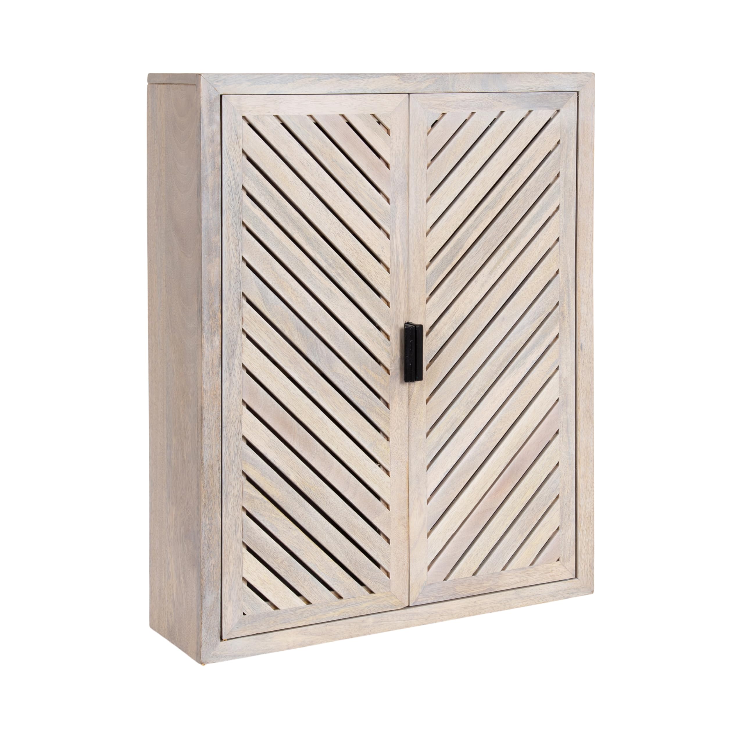 Kate and Laurel Mezzeta Decorative Coastal Two-Door Floating - Product Imagery