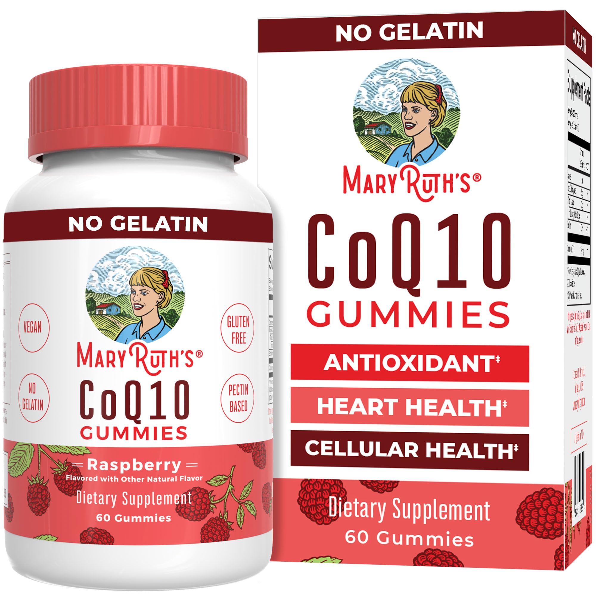 MaryRuth Organics CoQ10 Gummies | Coenzyme Q10 | Gummy - Product Imagery