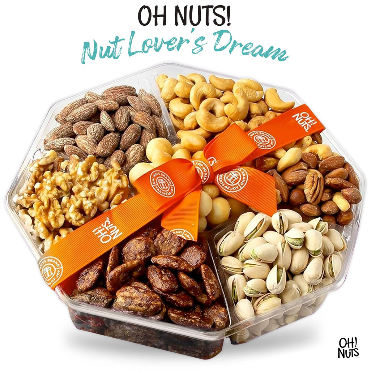 Oh Nuts 7 Variety Nuts Gift Basket - Oh! Nuts Official Imagery - 3