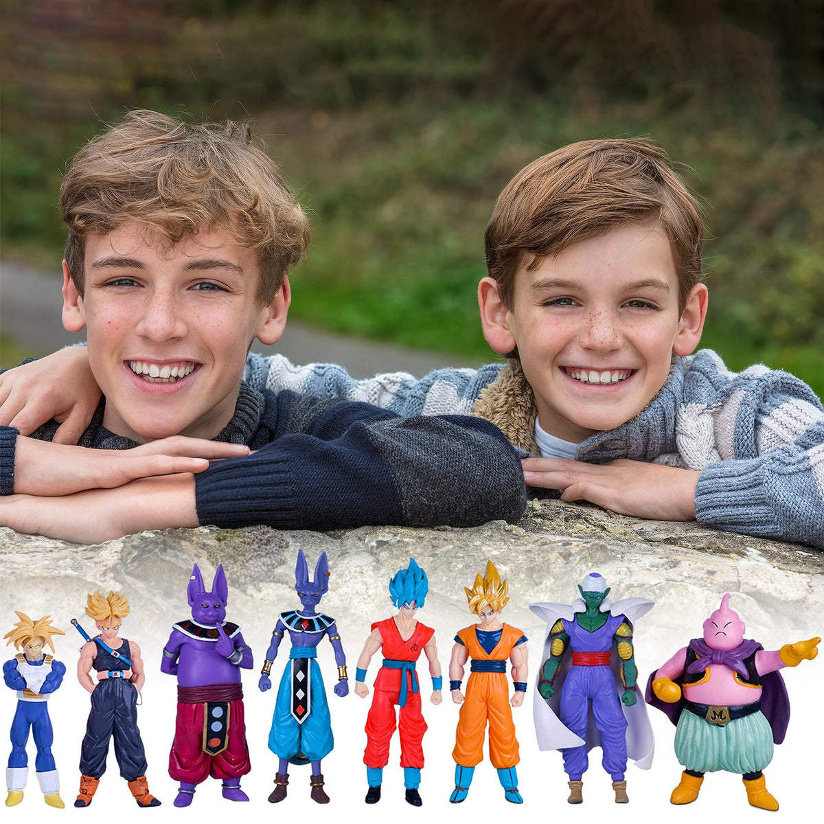 Anime Super Hero Action Figures Set Collectible Warrior - EAZZ Official Imagery - 8
