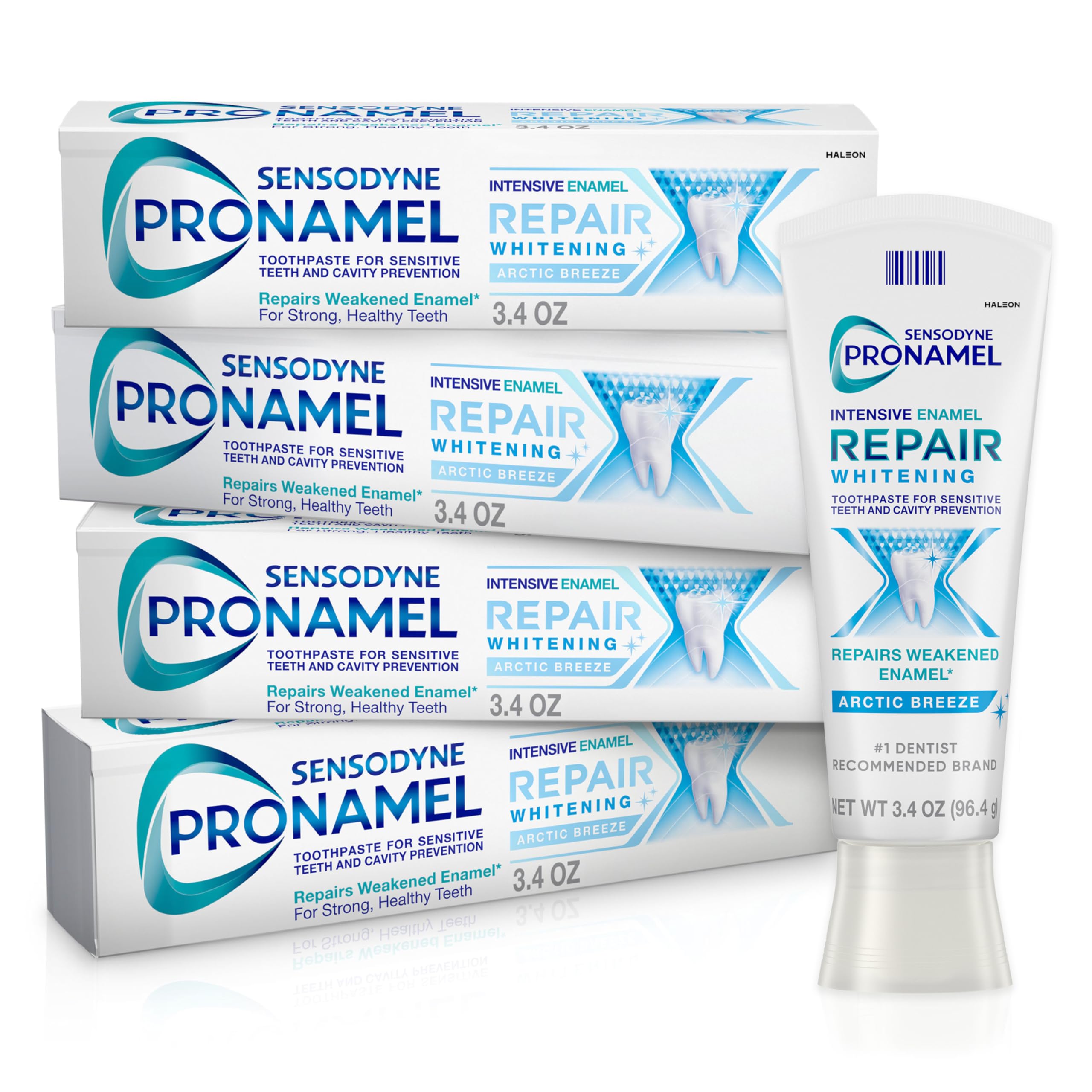 SENSODYNE PRONAMEL Intensive Enamel Repair Whitening Toothpaste, - Product Imagery