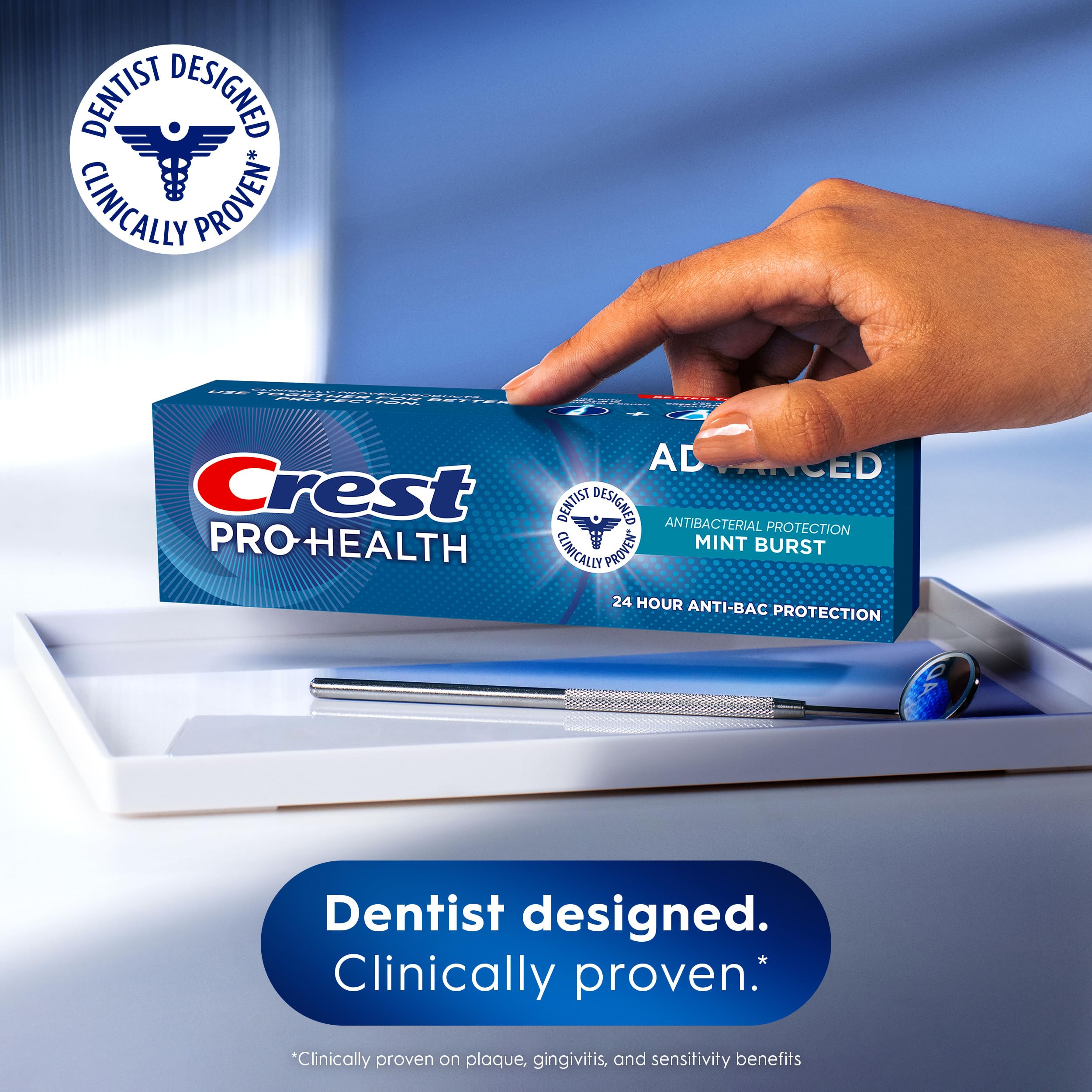 Crest Pro-Health Advanced Antibacterial Toothpaste 4-Pk