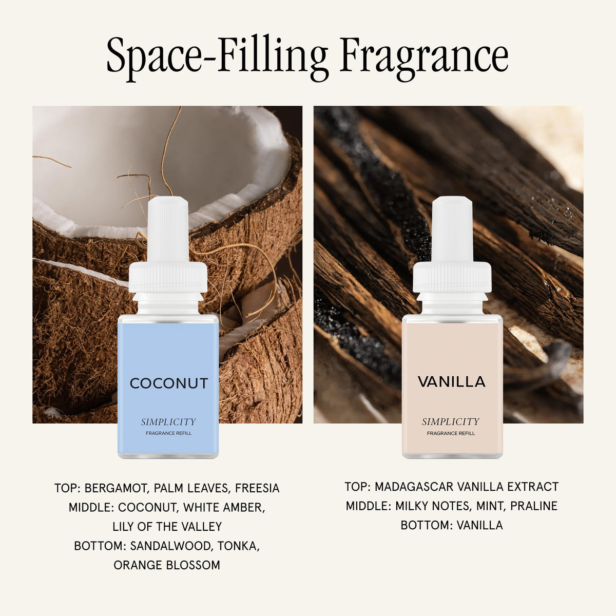 Pura x Simplicity 5 Set Coconut and Vanilla - Pura Official Imagery - 3