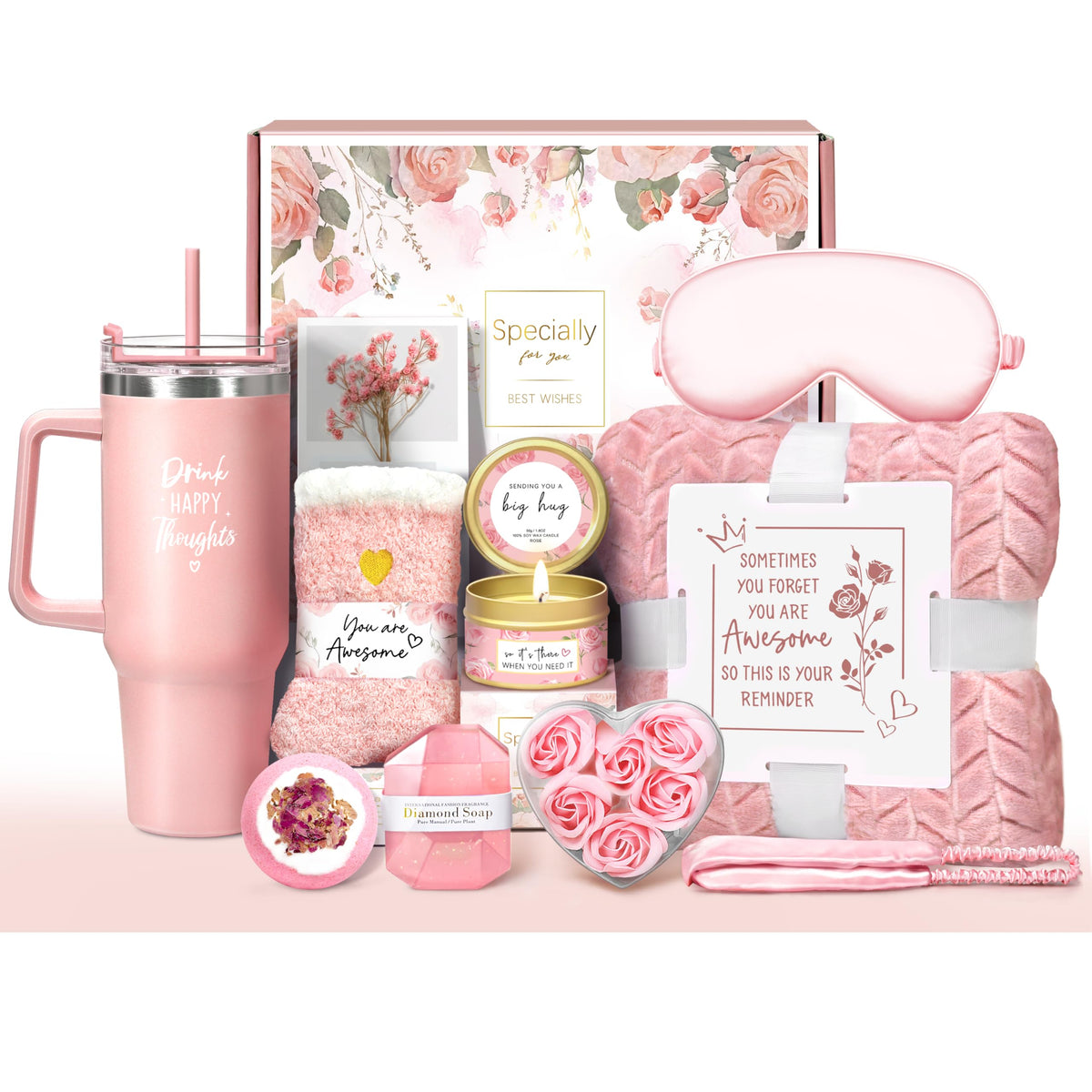 Birthday Gifts for Women Self Care Get Well Soon Gifts Rose - Oufrenn Official Imagery - 2