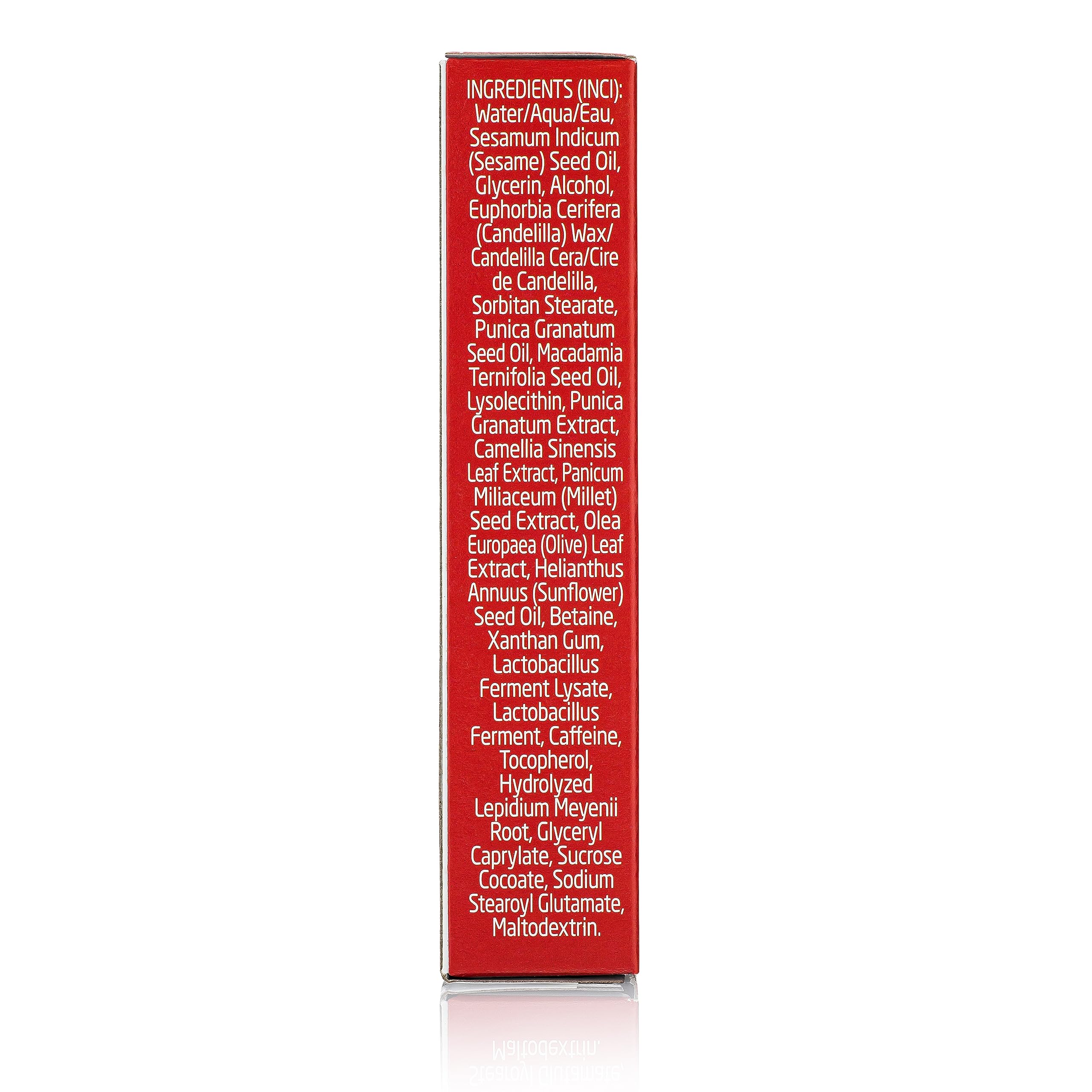 Weleda Plumping Eye & Lip Cream with maca peptides and pomegranate for nourishing, hydrating skin around eyes and lips.