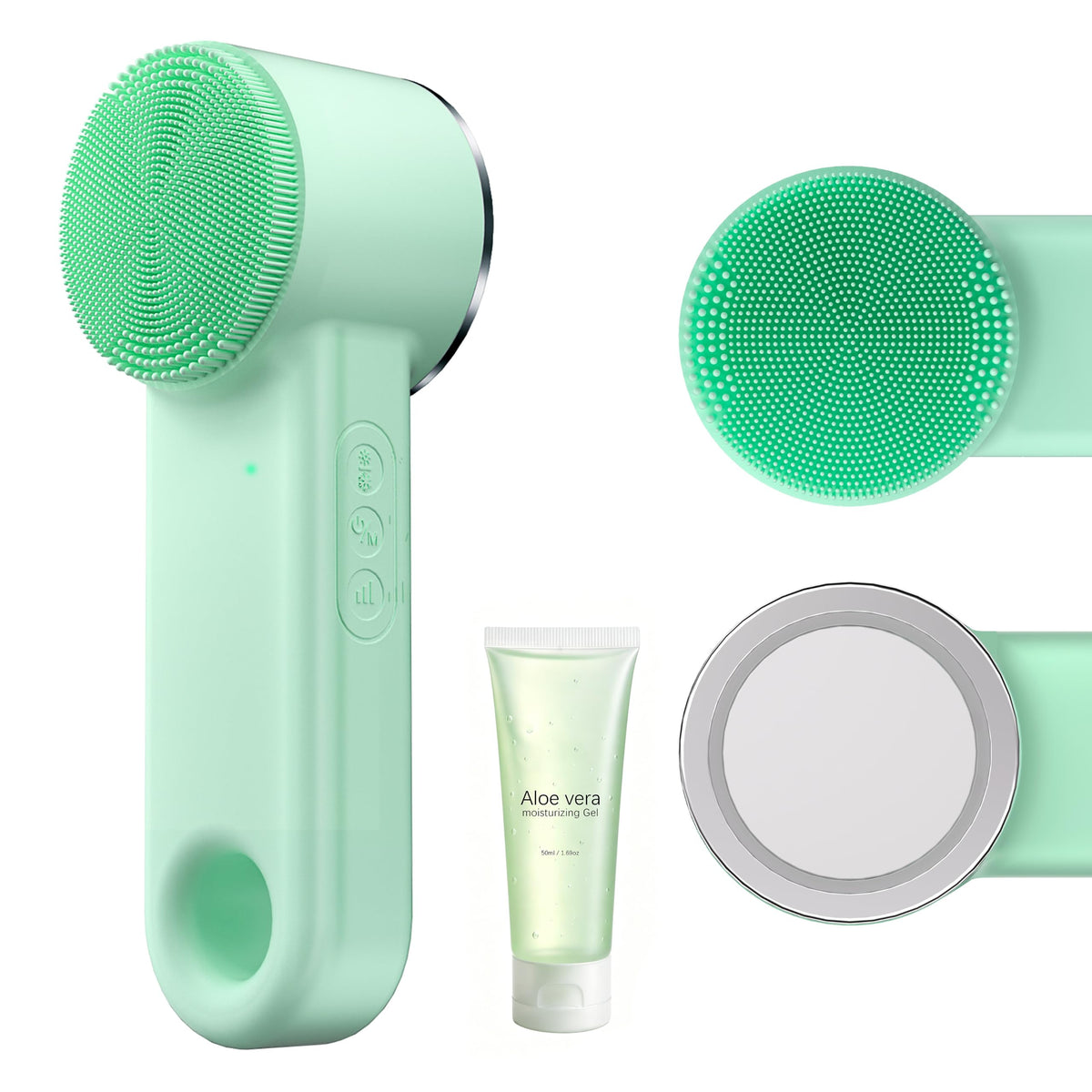 ASKMAKE Facial Cleansing Brush Face Scrubber for Deeply Cleaning Exfoliation – product photo (Powered Facial Cleansing B