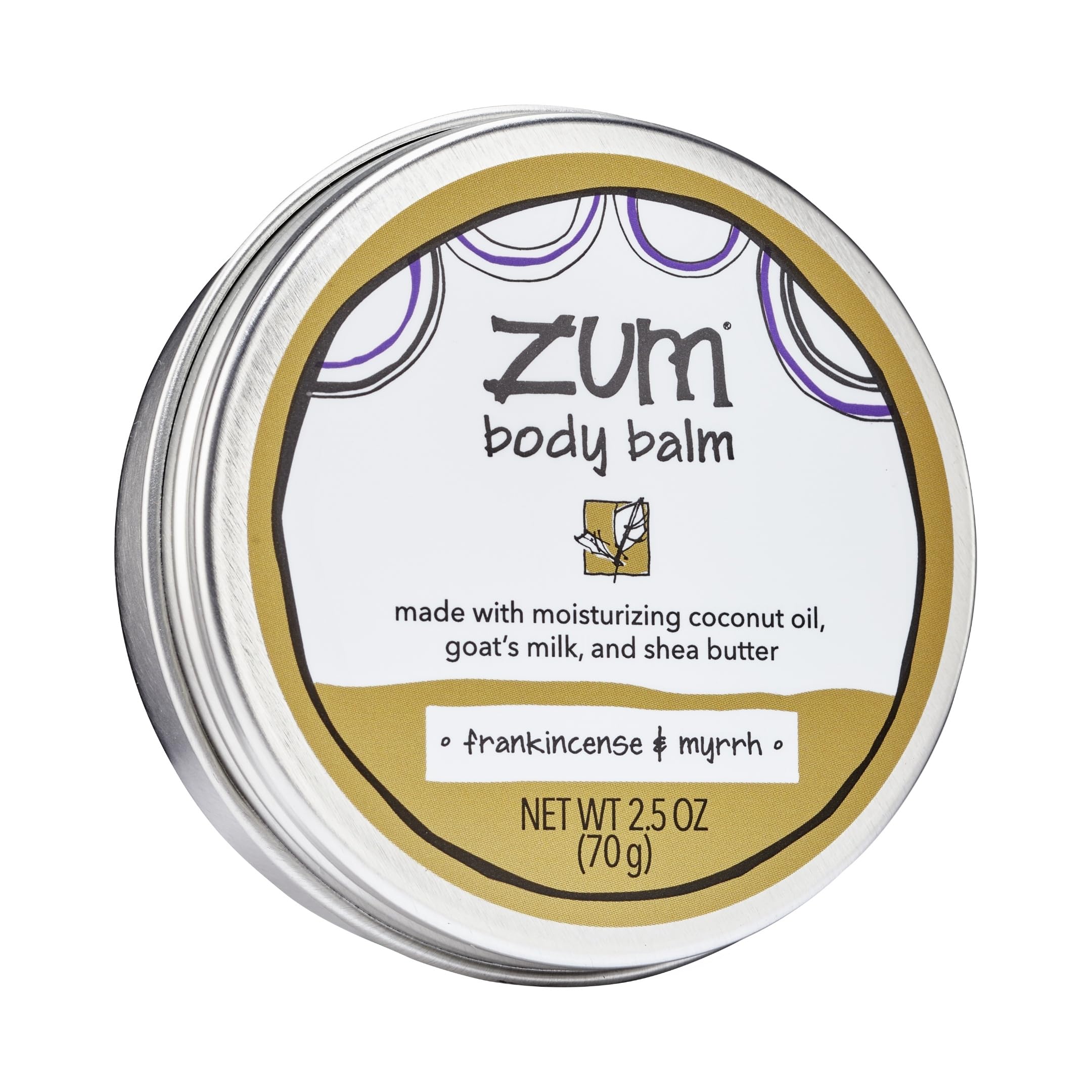 Zum Body Balm Moisturizer - Frankincense & Myrrh, 2.5 oz - Product Imagery