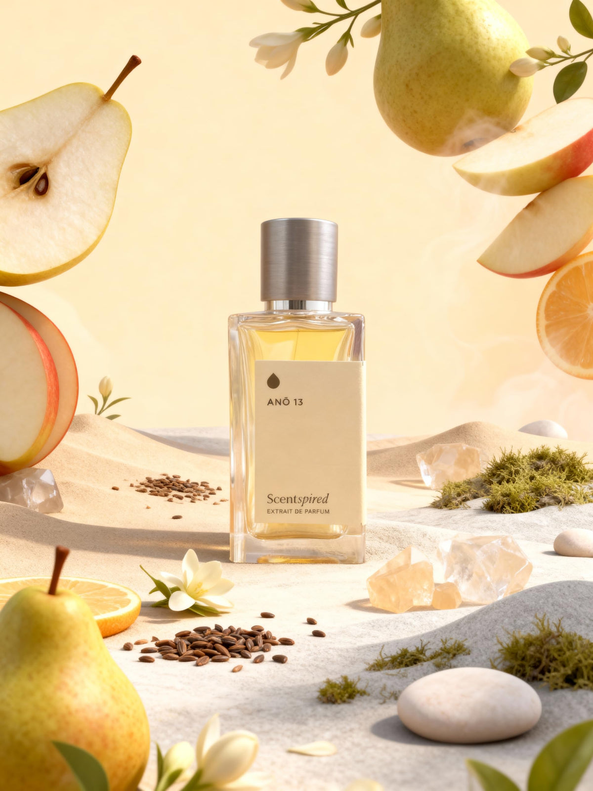 An 13 Unisex Long Lasting Extrait de Parfum Pear Musk 100ml - SCENTSPIRED Official Imagery - 6