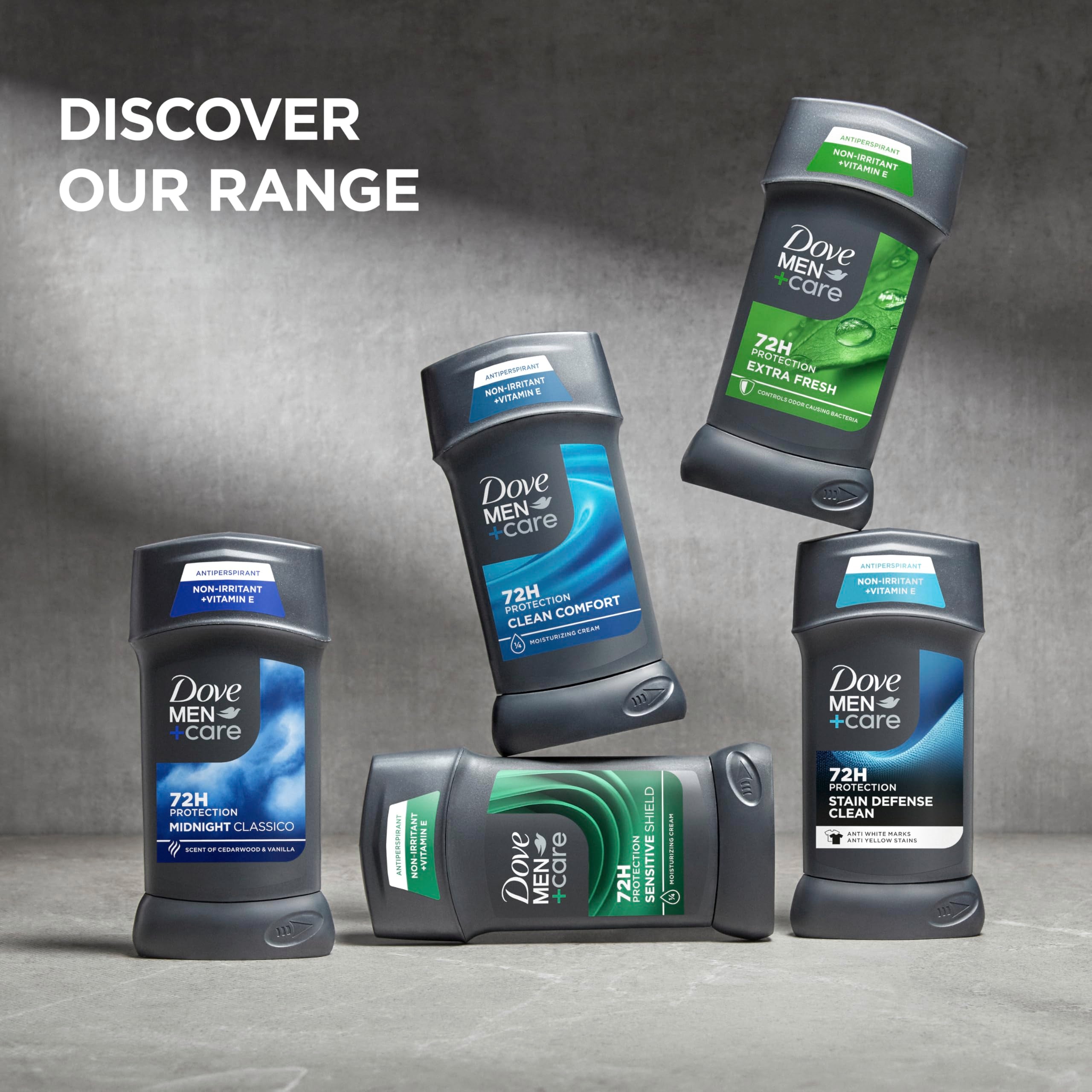 Dove Men+Care Antiperspirant Deodorant Stick Sport Fresh, 3 Pack, 2.7 oz