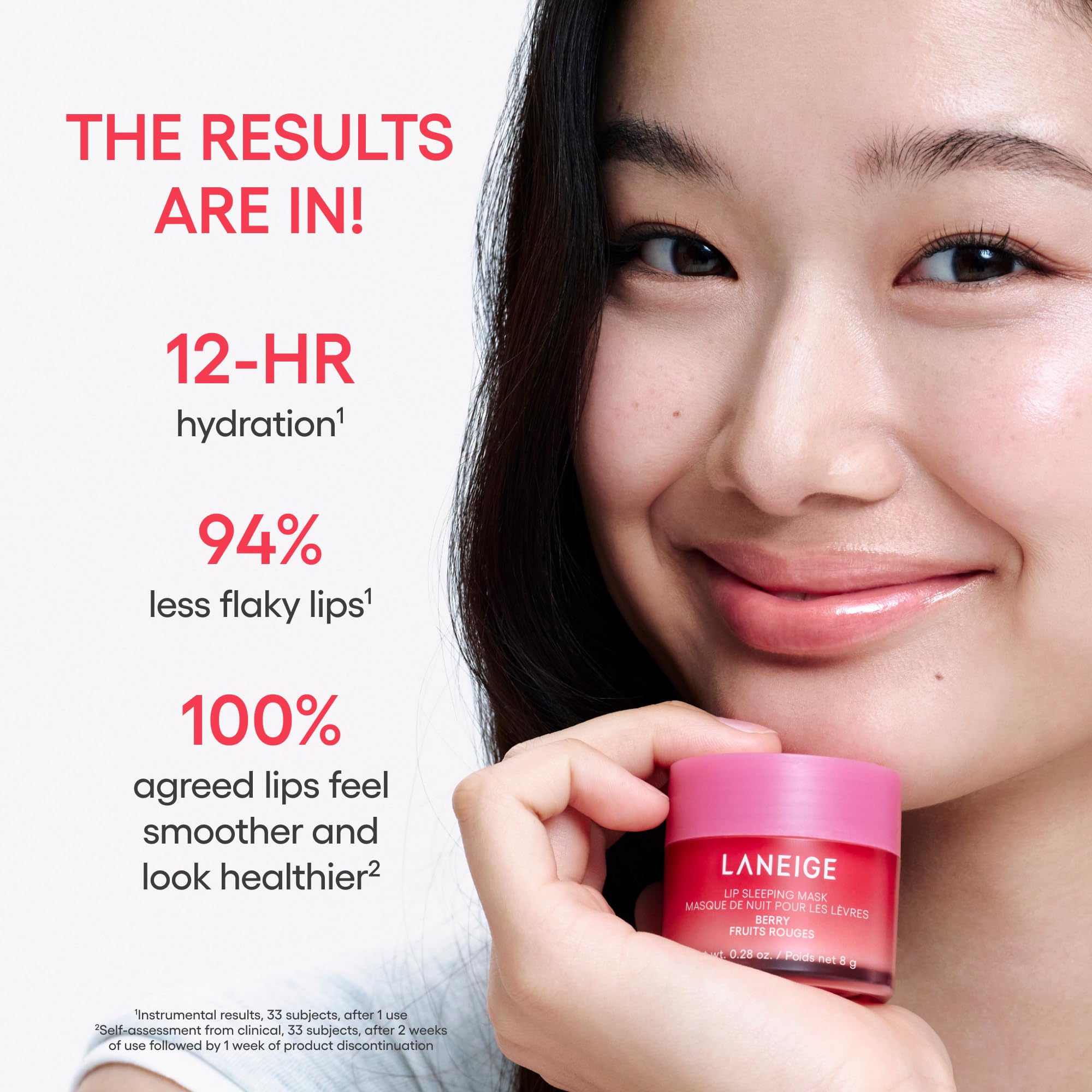 LANEIGE Lip Sleeping Mask: Hydrating & Nourishing Korean Overnight Lip Treatment Mask with Shea Butter, Vitamin C & Murumuru, Antioxidants For Flaky, Dry Lips | Korean Skin Care, Gummy Bear