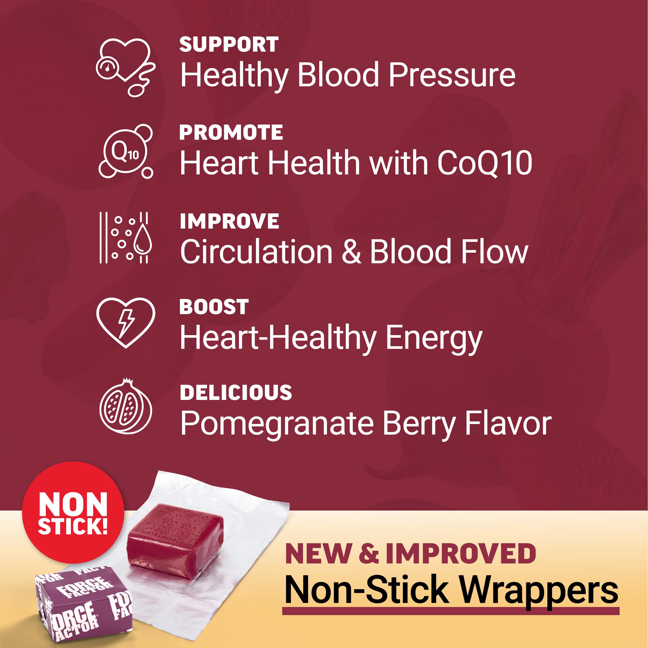 Force Factor Total Beets Ultimate Heart Health for Blood Pressure Support
