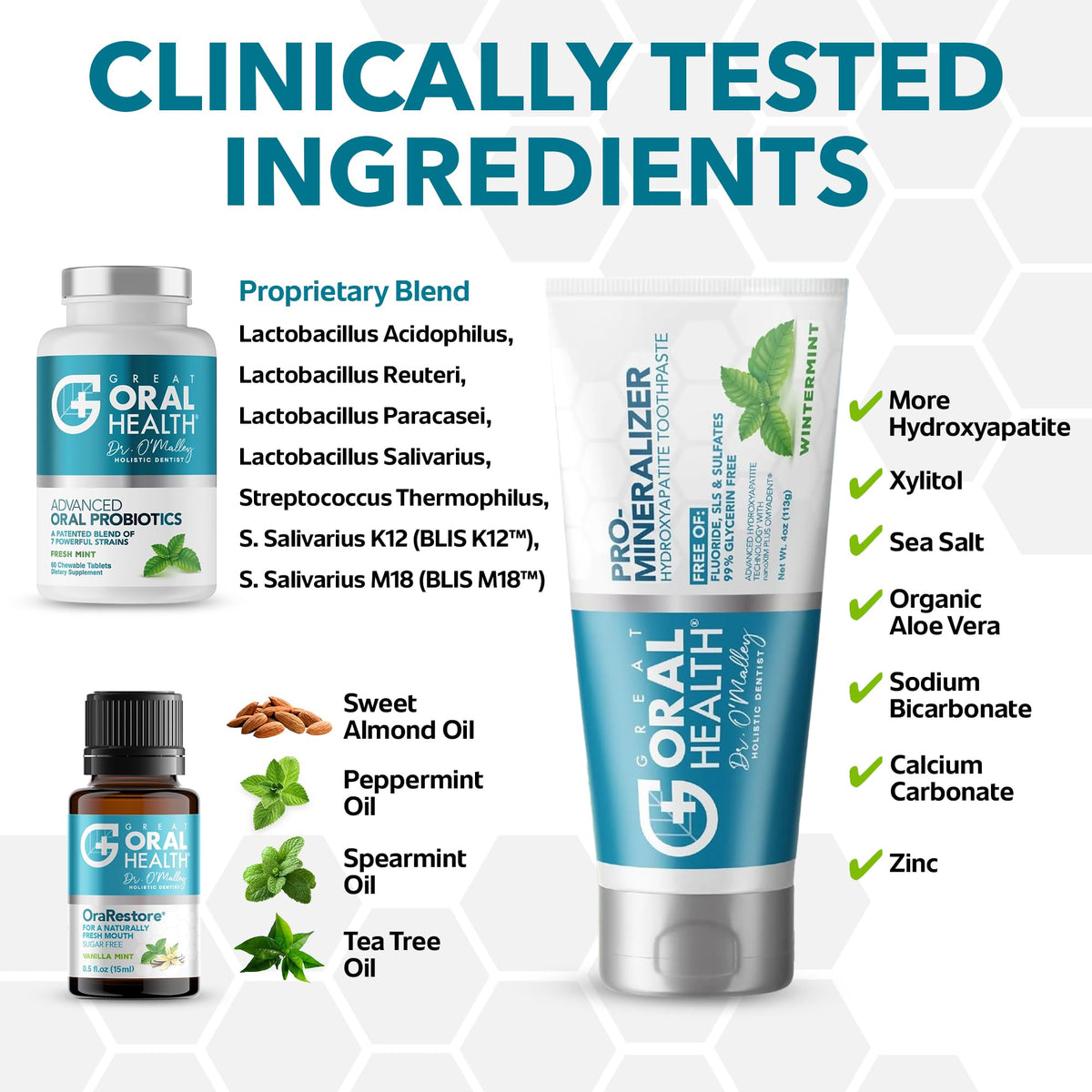 Dentist Formulated Oral Health System with Fluoride Free - Great Oral Health Official Imagery - 5
