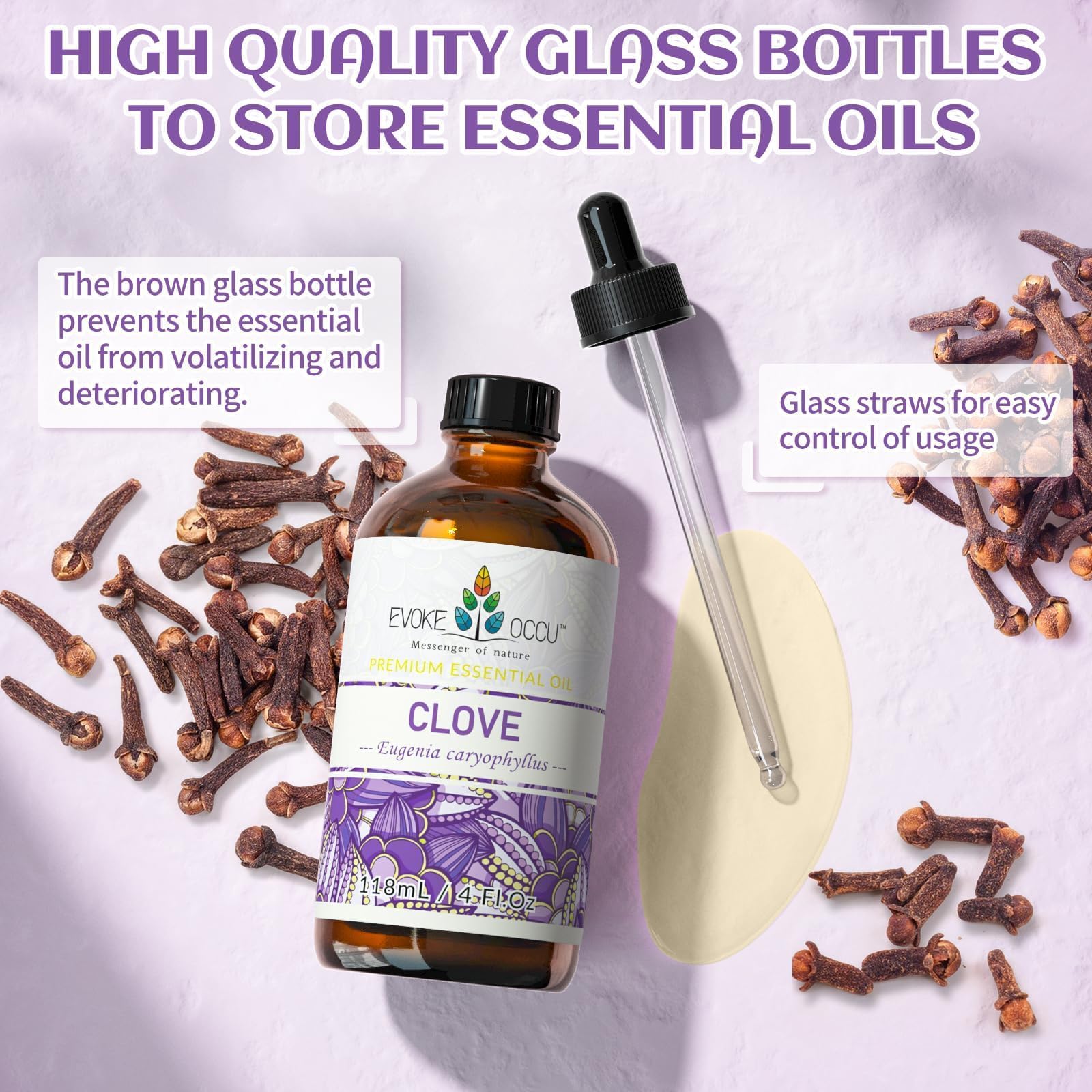 EVOKE OCCU Clove Essential Oil | Teeth, Gums & Skin
