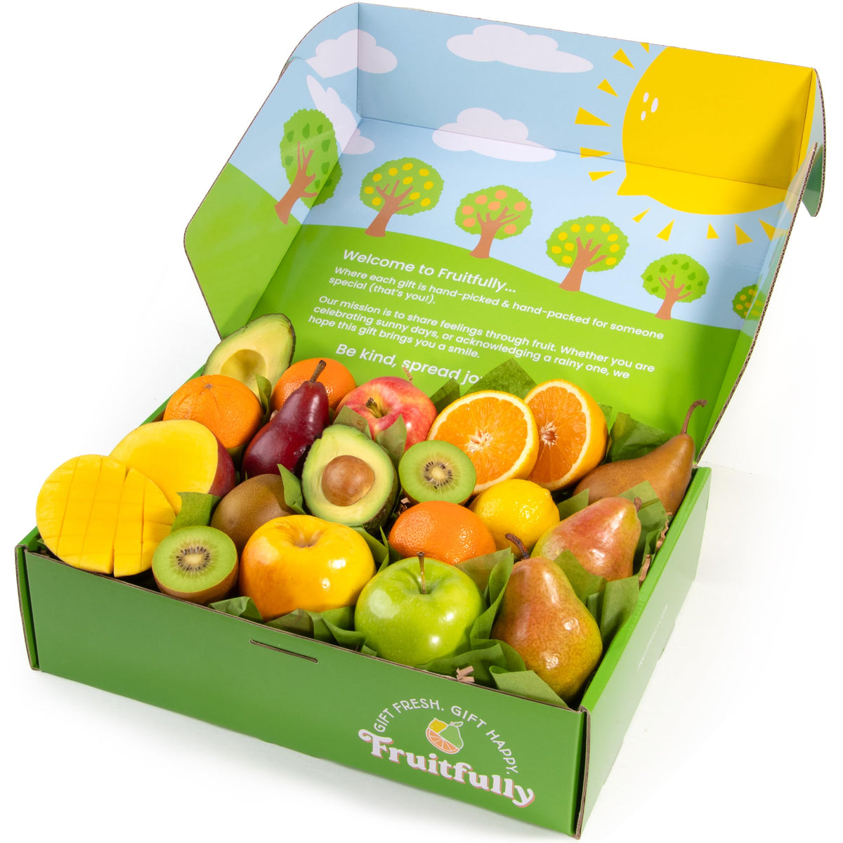 A Gift Inside Fresh Fruit Gift Basket with Premium Pears - A Gift Inside Official Imagery - 2
