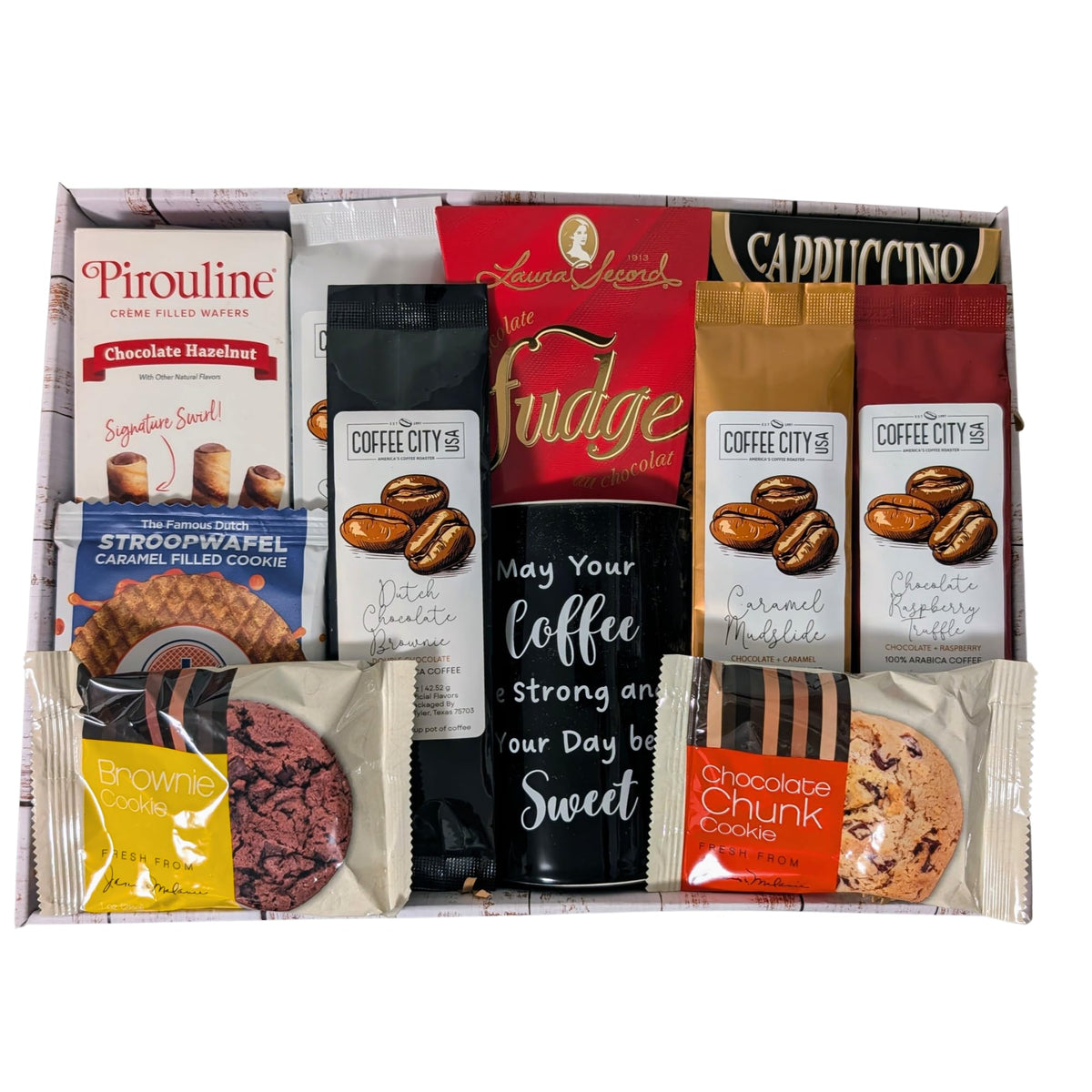 Holiday Coffee Gift Basket Premium Gourmet Assortment of - Gifts Arranged Official Imagery - 5