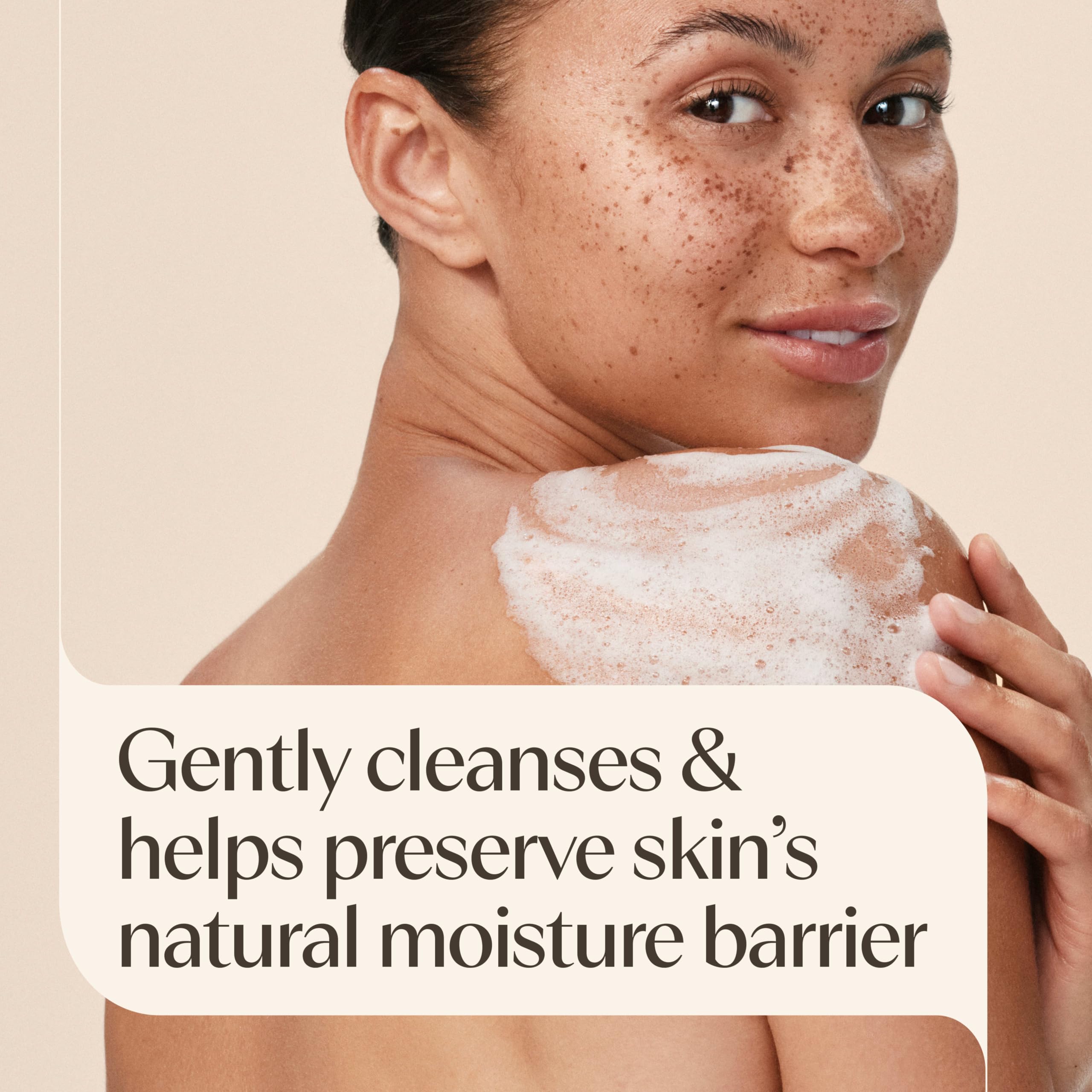 Aveeno Skin Relief Body Wash with Triple Oat Complex, fragrance-free, gentle for sensitive skin, soothing dry and itchy skin.