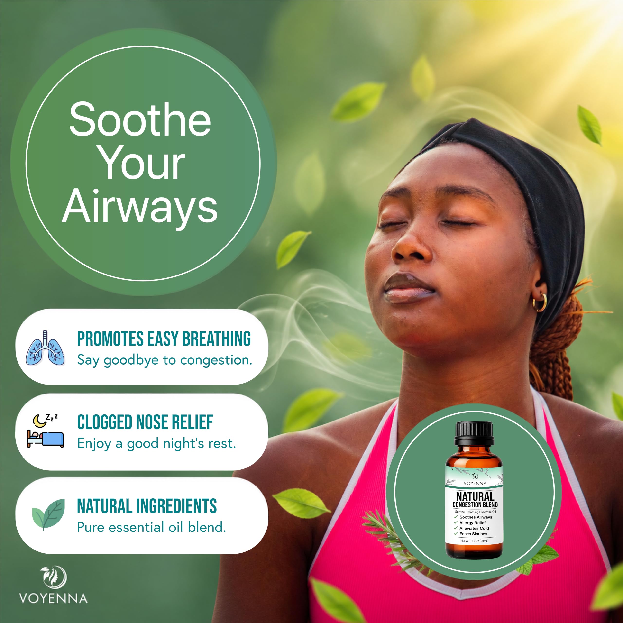 Breathe Essential Oil Blend – Eucalyptus & Peppermint