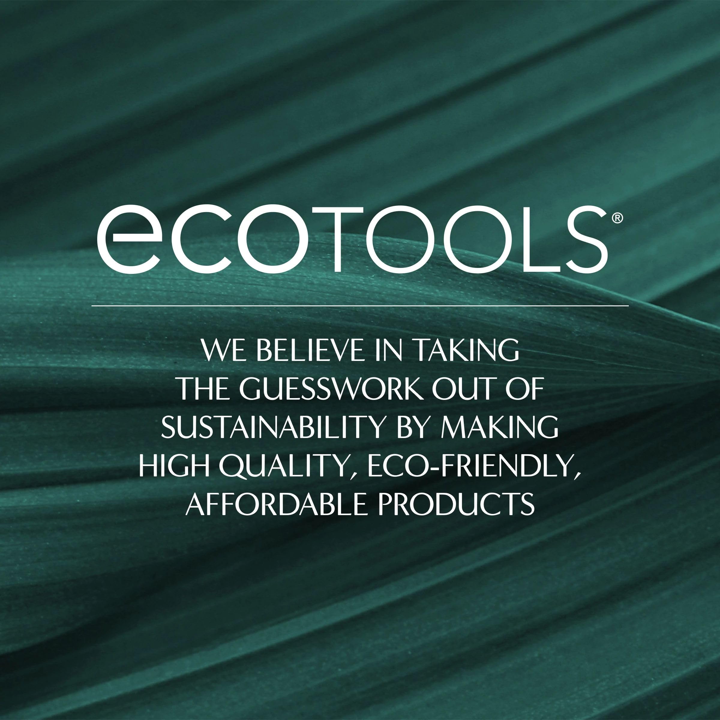 EcoTools XL makeup brush cleanser and sponge shampoo in a 16 fl oz bottle, fragrance-free cleaning agent for makeup tools.
