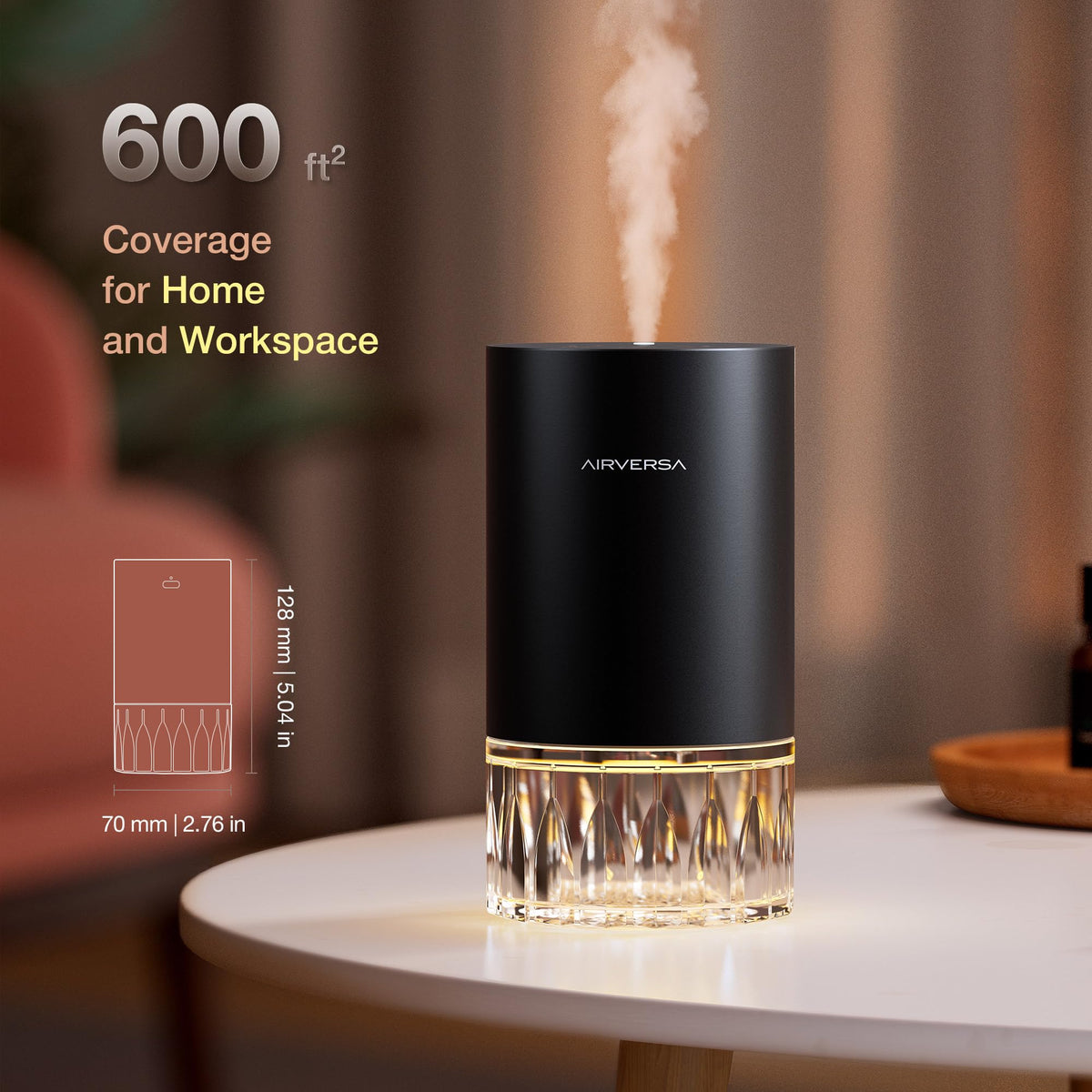 Airversa RD1 Waterless Diffuser for Essential Oil for Home - Airversa Official Imagery - 3