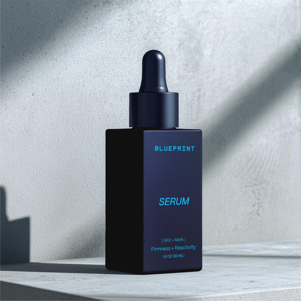 Blueprint Bryan Johnson Facial Serum with SFC & NMN – Age Defying Serum for Fine Lines, Firmness & Hydration – Longevity