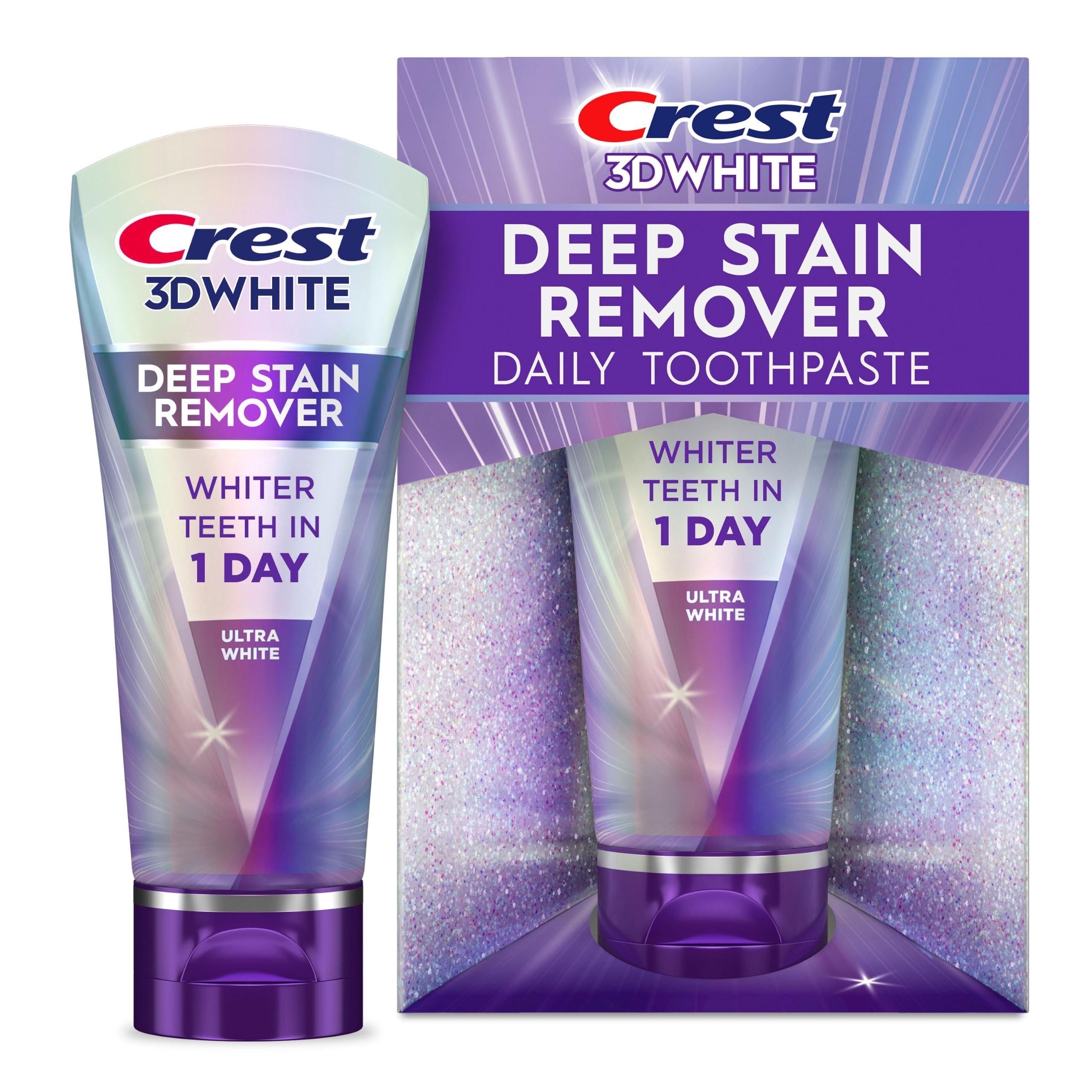 Crest 3DWhite Brilliance Deep Stain Remover Ultra White - Product Imagery