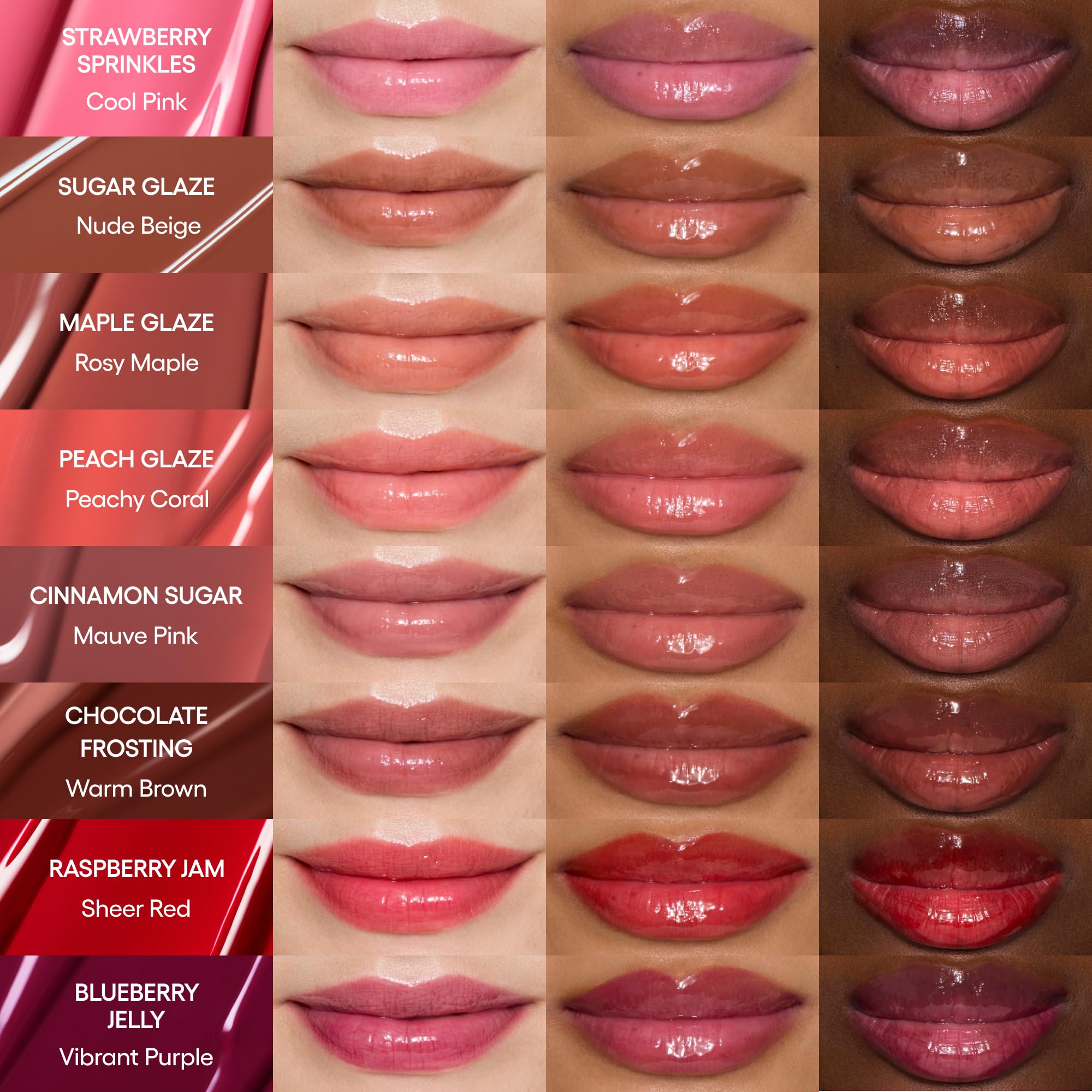 Laneige Glaze Craze Tinted Lip Serum in Chocolate Frosting, hydrating lip color with glossy, buildable shine and softening nourishment.
