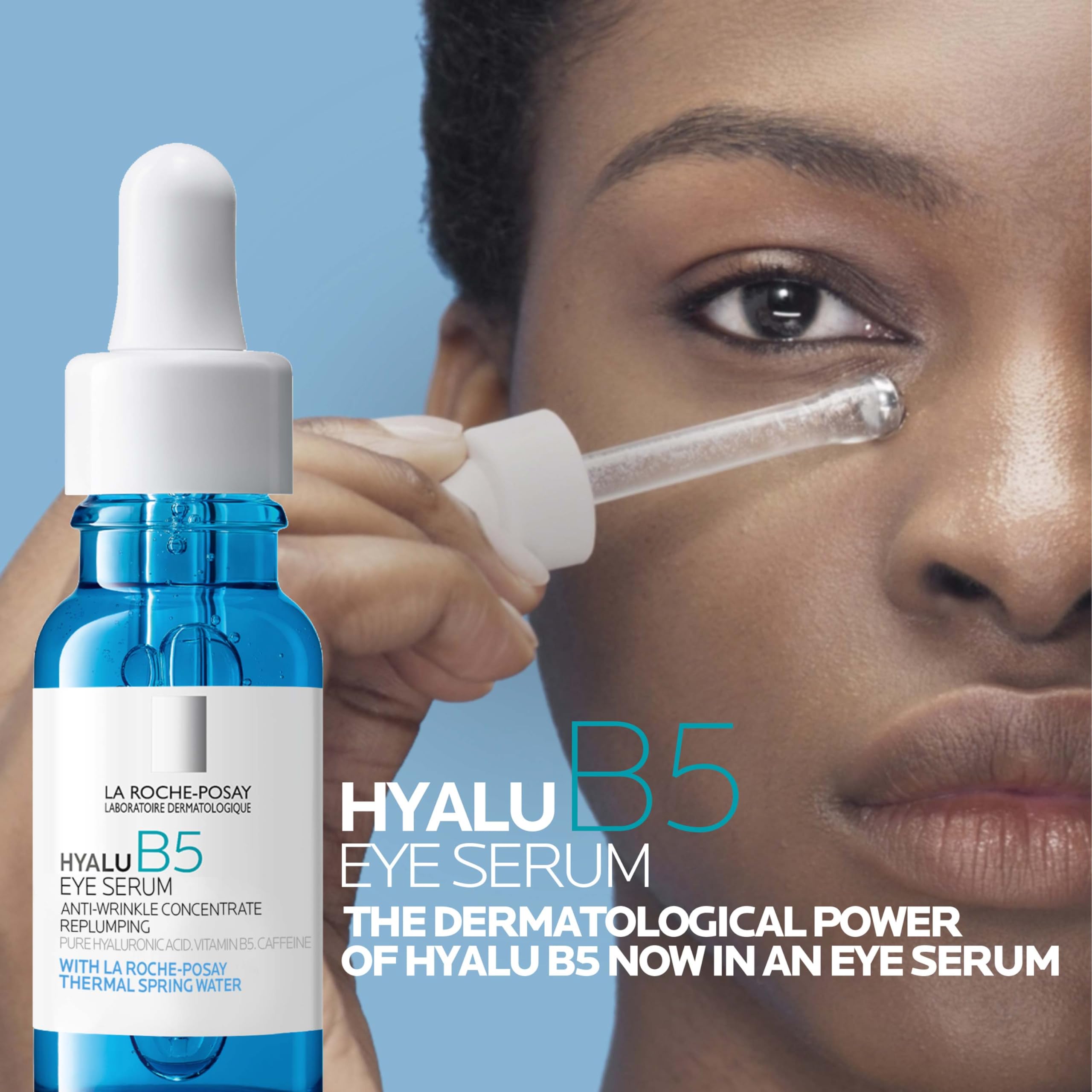 La Roche-Posay Hyalu B5 Eye Serum with Caffeine for Dark Circles, 0.5oz
