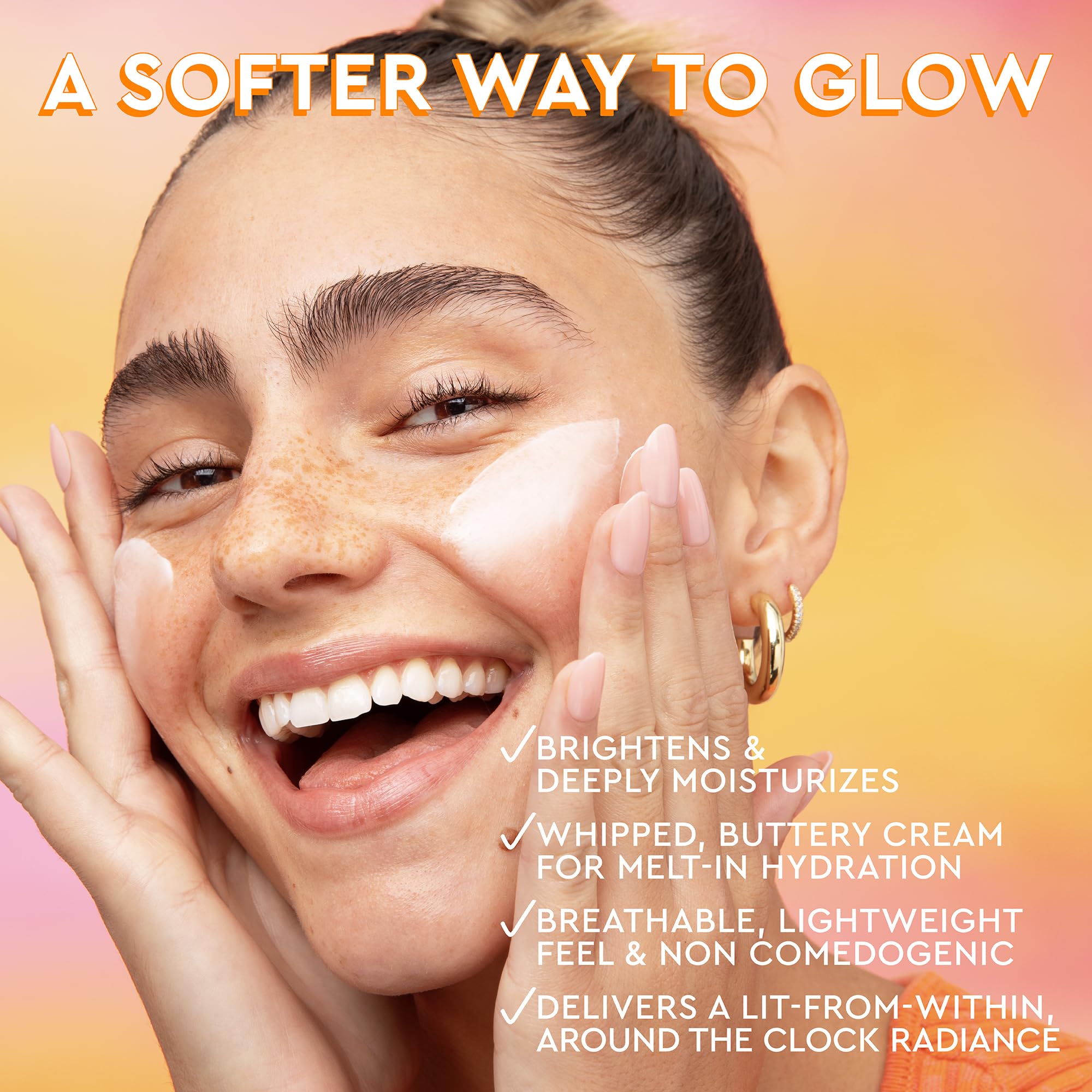 Glow Recipe Cloudberry Bright Cream refill pod, 50ml, moisturizing skin moisturizer with brightening properties, shown in the image.