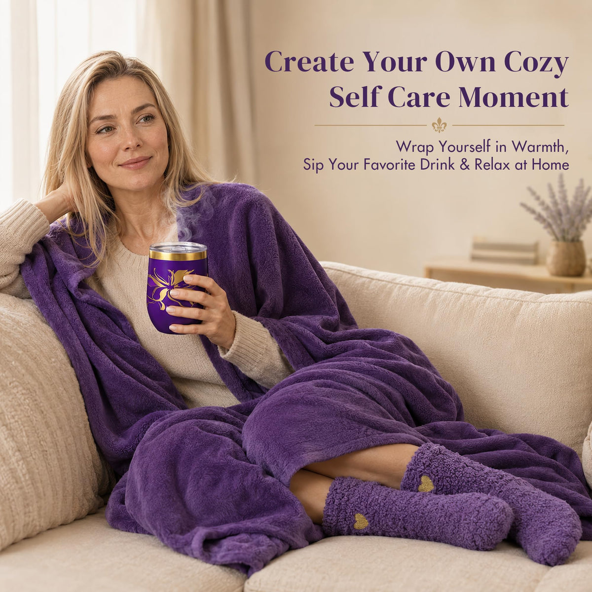 Birthday Gifts for Women Christmas Spa Self Care Gift Basket - SNAFWNE Official Imagery - 6