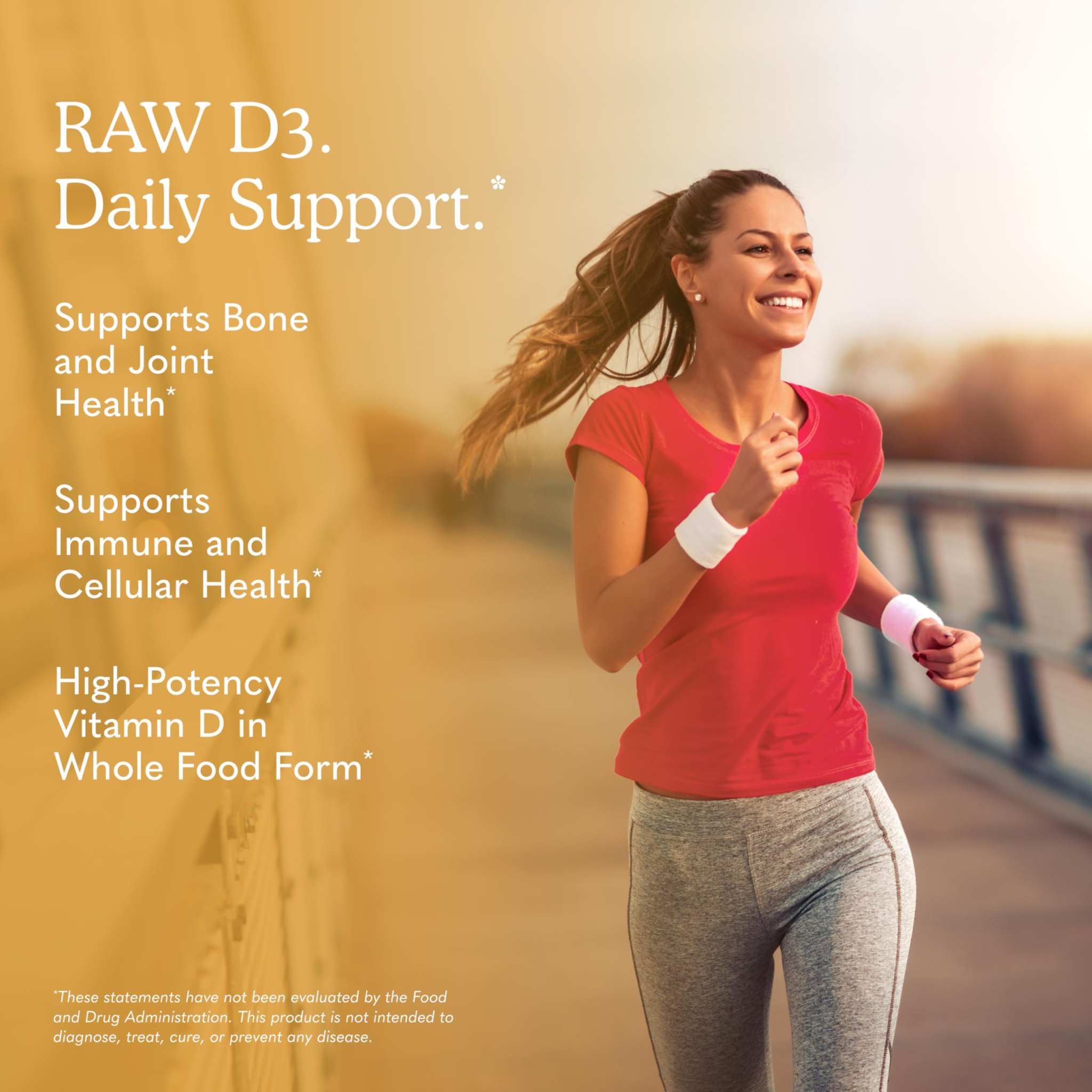 Garden of Life Vitamin D3 5000 IU raw whole food vitamin bottle with 60 capsules showing on the label.