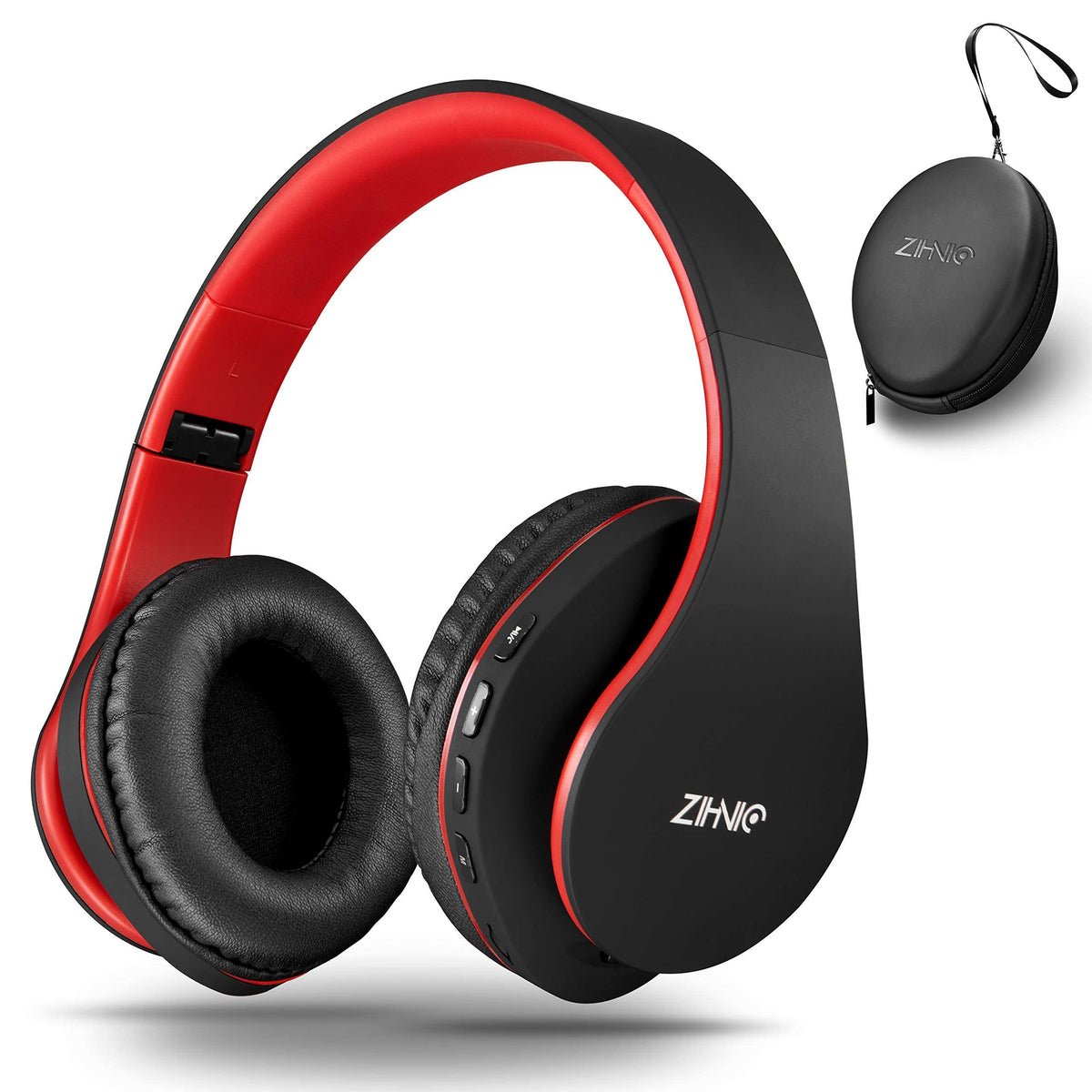 ZIHNIC 2 Items 1 Rose Gold Over Ear Wireless Headset Bundle - ZIHNIC Official Imagery - 4