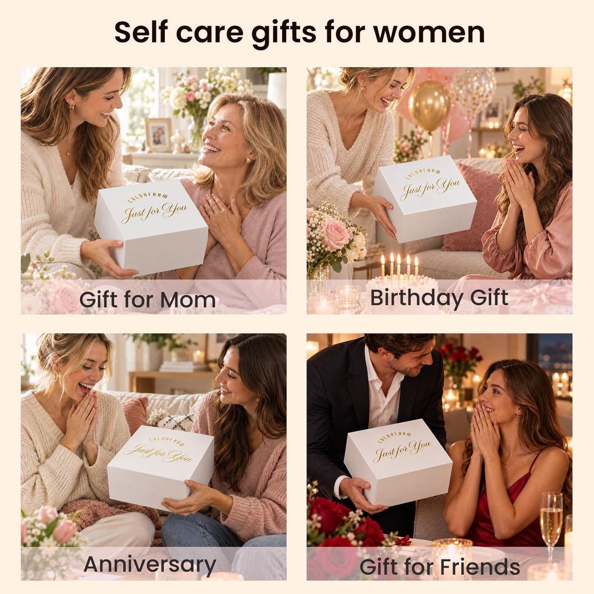 Facial Steamer Spa Gift Set with 11 Skin Care Essentials - colorfarm Official Imagery - 7