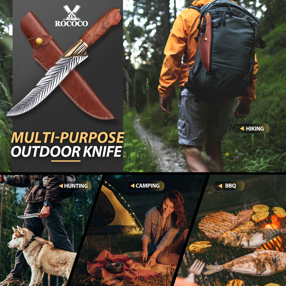ROCOCO Feather Viking Knife Gift - ROCOCO Official Imagery - 7