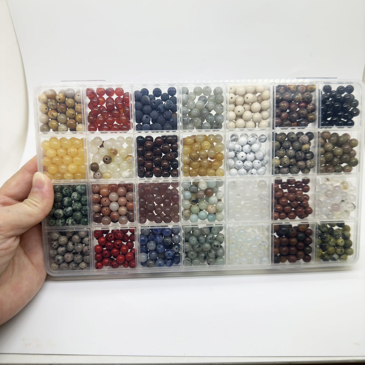 1120pcs 6mm Natural Gemstone Beads Loose Gemstone for - Yephac Official Imagery - 3