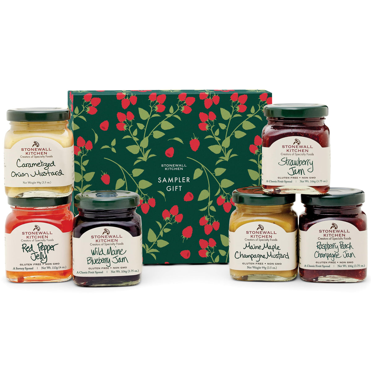 Stonewall Kitchen Classic Sampler Collection 6 Piece Gift - Stonewall Kitchen Official Imagery - 2