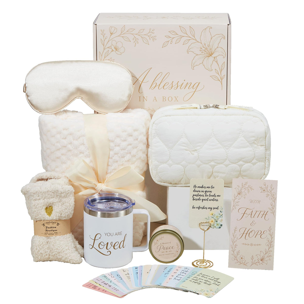 Christian Gifts for Women Religious Gift Set for Her 9 Piece - solvitto Official Imagery - 1