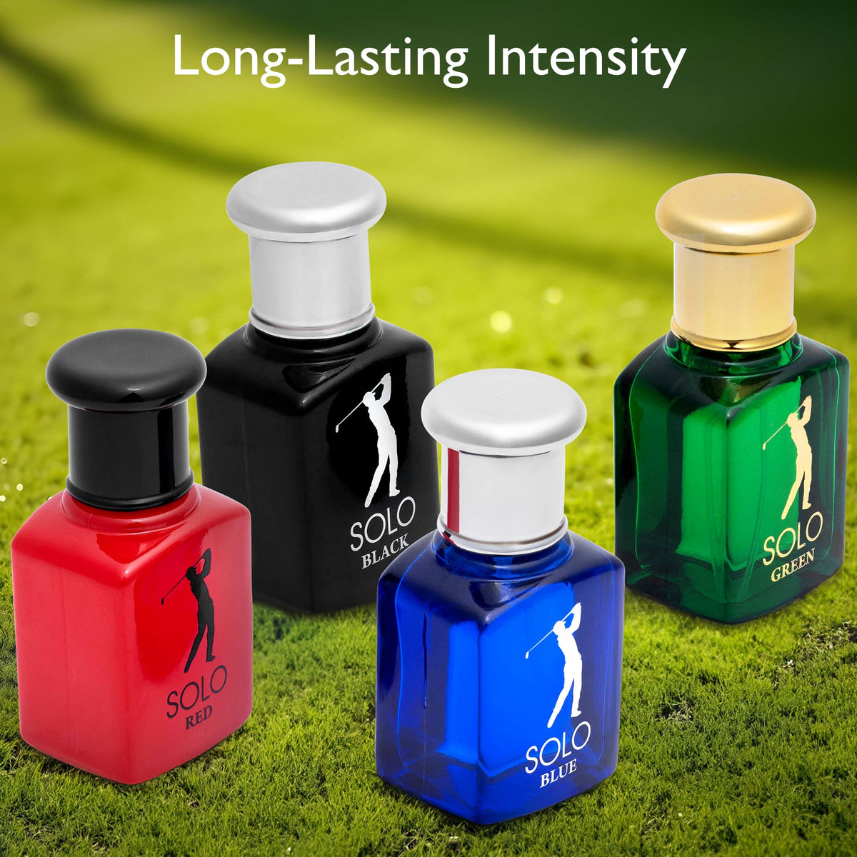 NovoGlow Solo 4 Piece Mini Fragrance Set for Men EDP - NovoGlow Official Imagery - 5