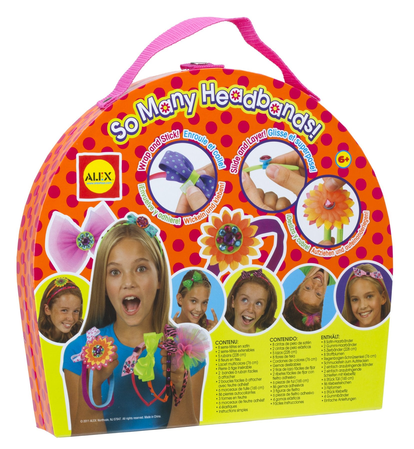 Alex DIY Wear So Many Headbands, 10 Headbands Kids Art and Craft Activity