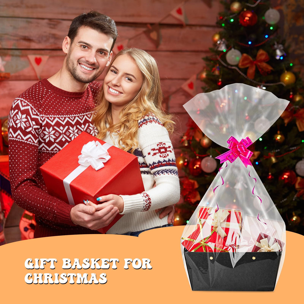 30 Pcs Basket for Gift Empty DIY Bulk Basket with Handles - Tuanse Official Imagery - 5