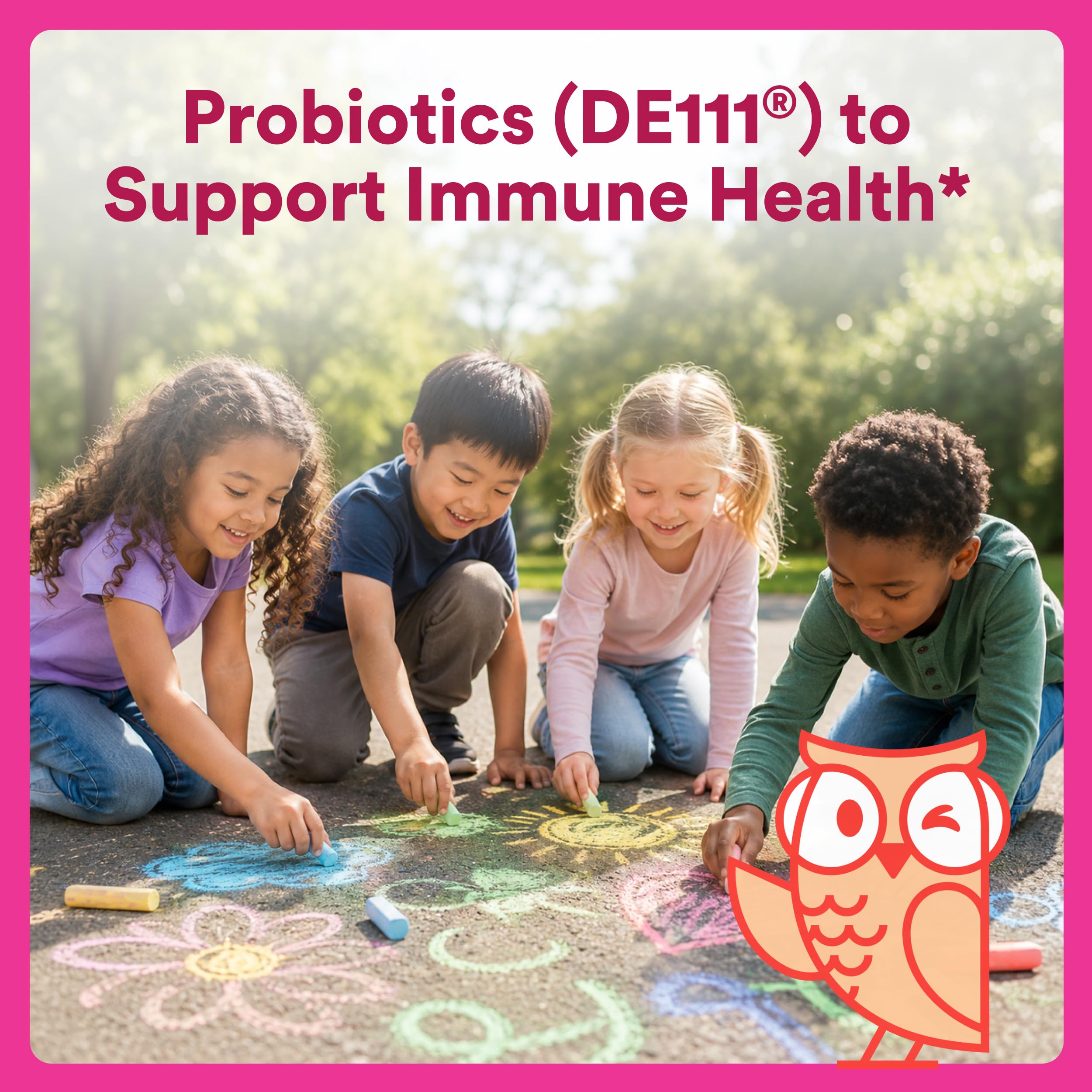SmartyPants Kids Probiotic & Prebiotic Gummies 60 Ct