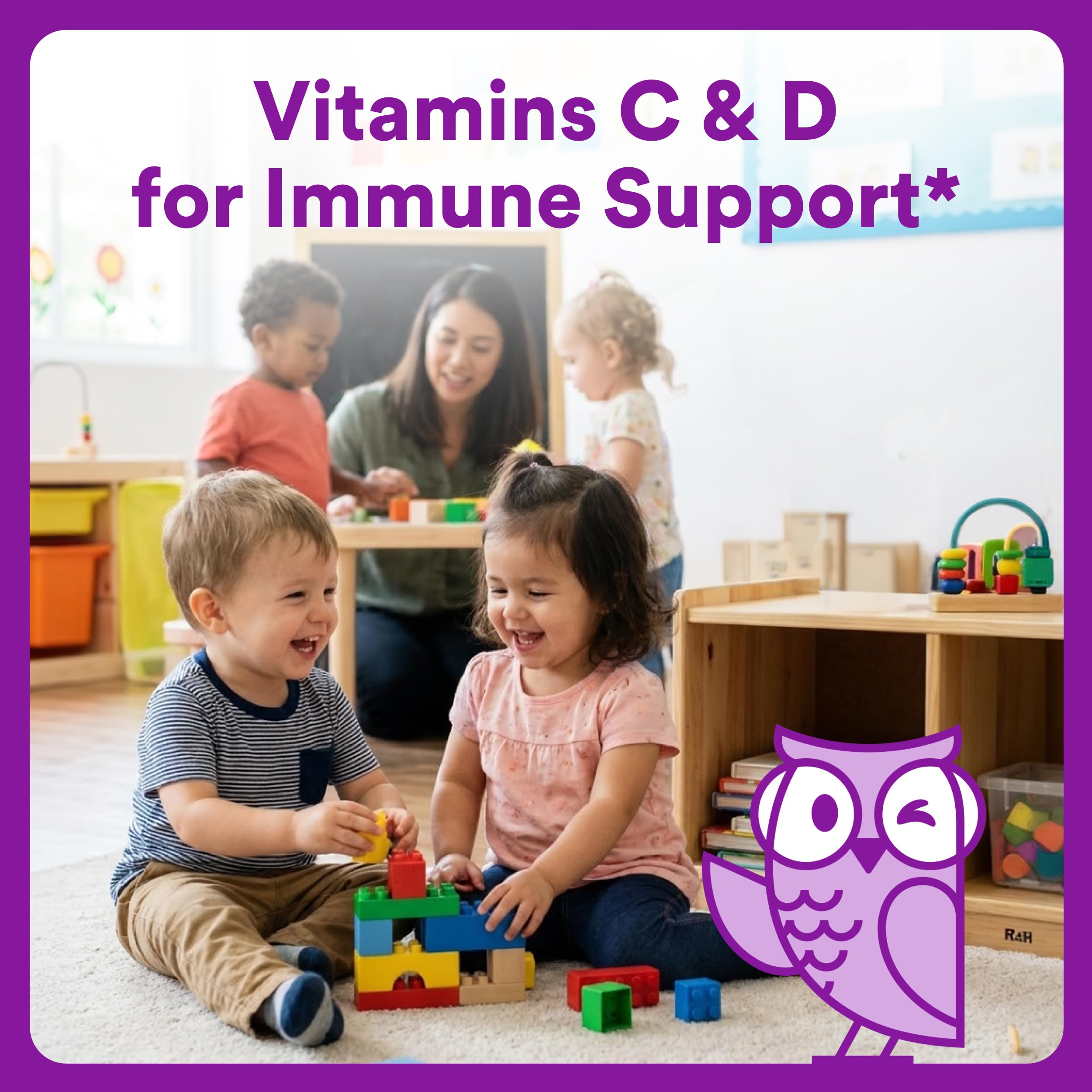 SmartyPants Toddler Multi & Omegas Gummy Vitamins 60ct