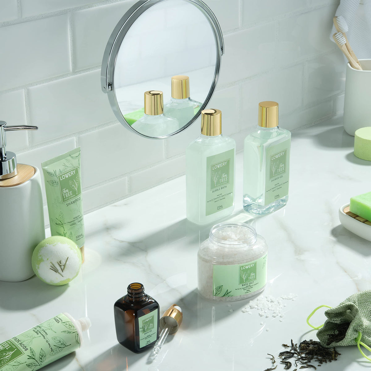 Tea Tree Bath Set - LOVERY Official Imagery - 6
