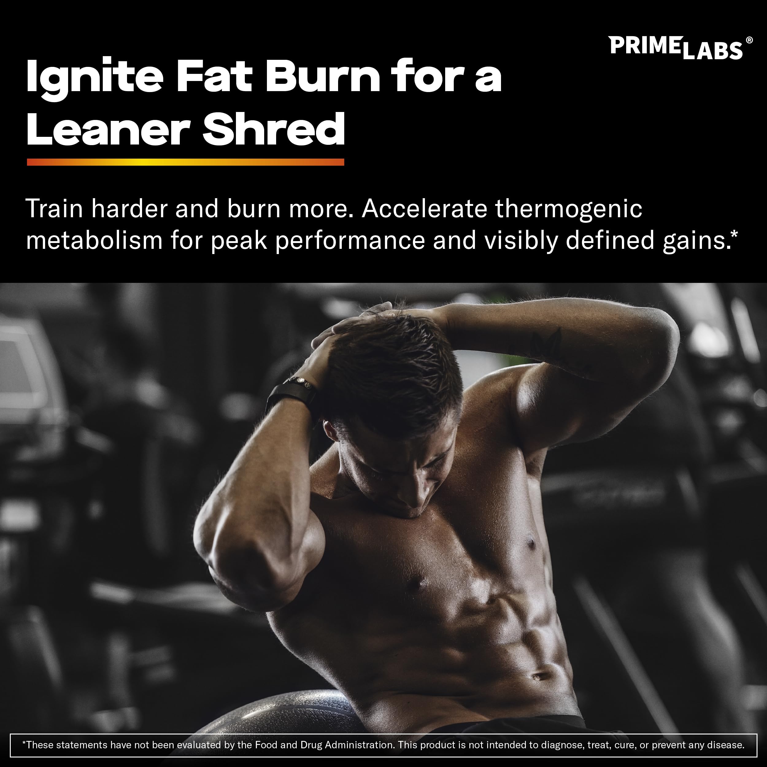 Prime Labs Thermogenic Fat Burner for Men 60ct
